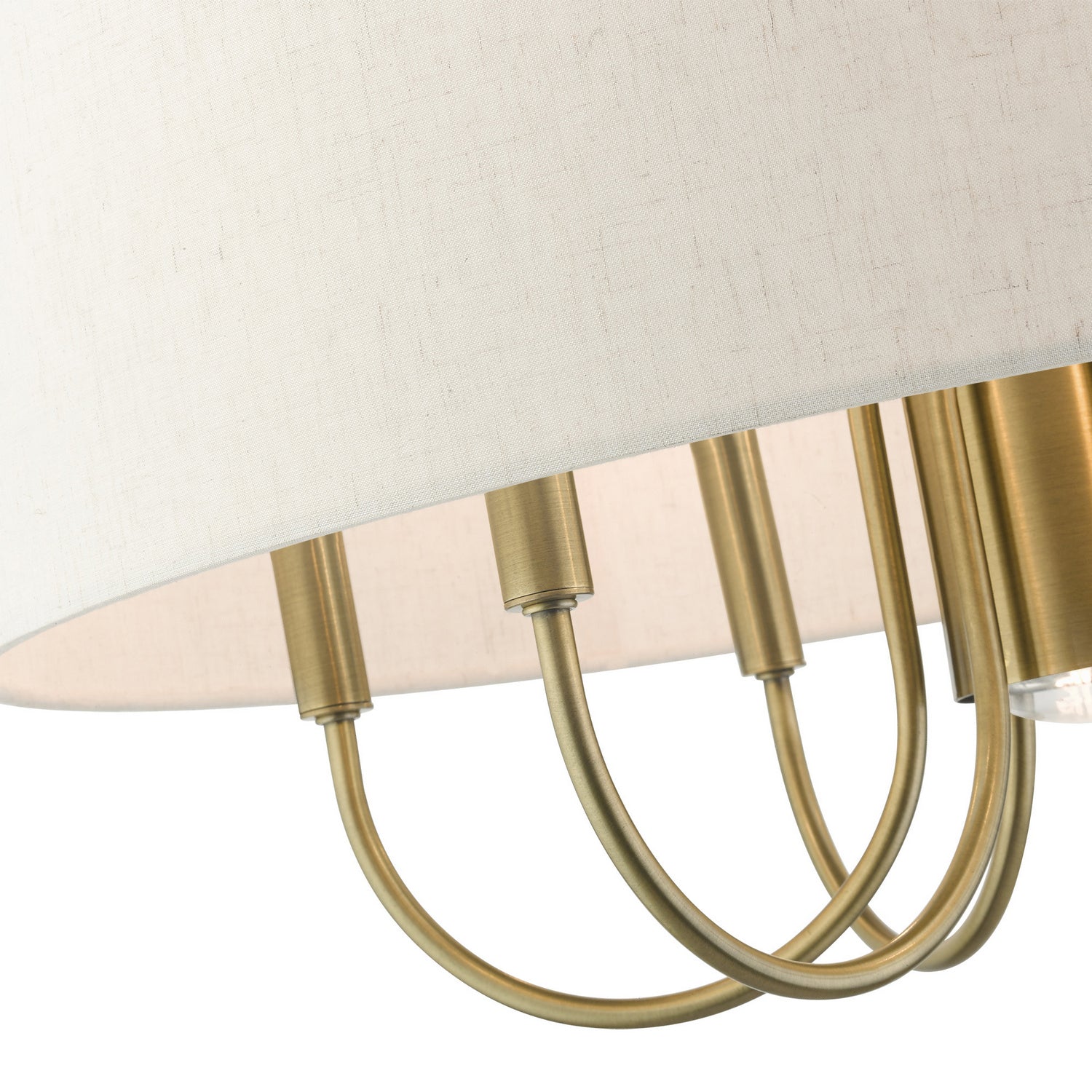Livex Lighting - 49806-01 - Seven Light Chandelier - Blossom - Antique Brass