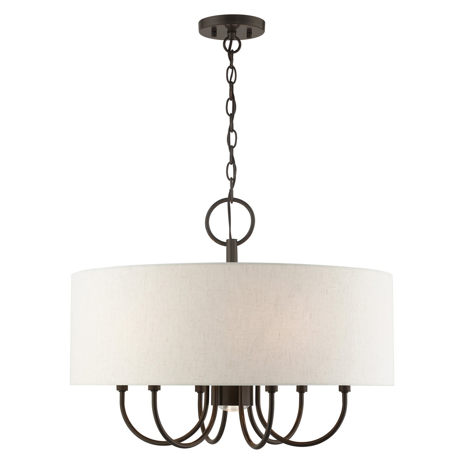 Livex Lighting - 49806-92 - Seven Light Chandelier - Blossom - English Bronze