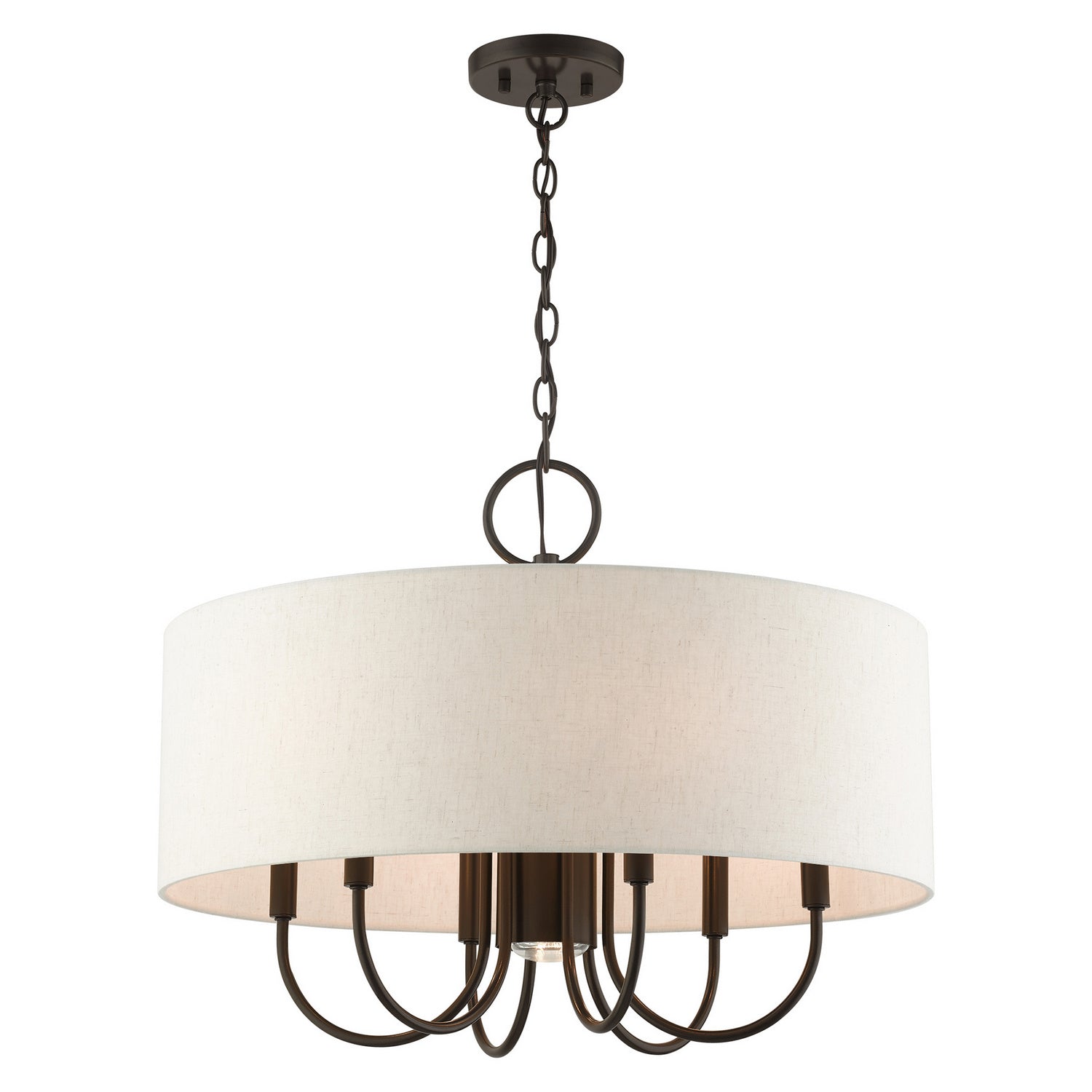 Livex Lighting - 49806-92 - Seven Light Chandelier - Blossom - English Bronze