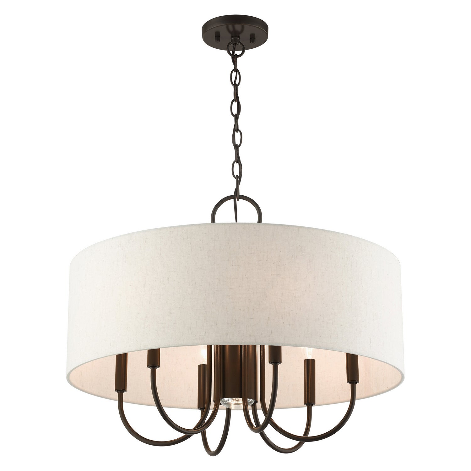 Livex Lighting - 49806-92 - Seven Light Chandelier - Blossom - English Bronze