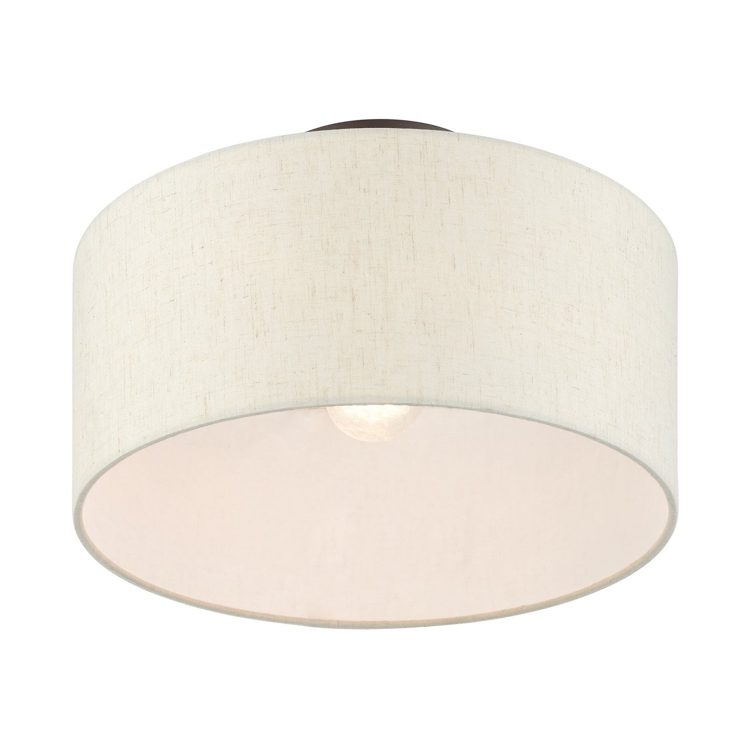 Livex Lighting - 49809-92 - One Light Semi Flush Mount - Blossom - English Bronze