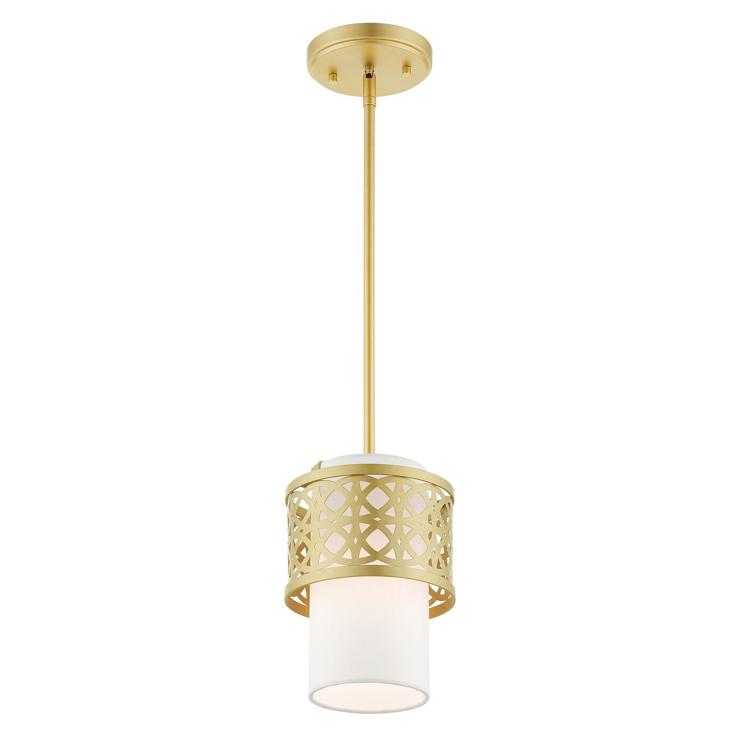 Livex Lighting - 49861-33 - One Light Mini Pendant - Calinda - Soft Gold