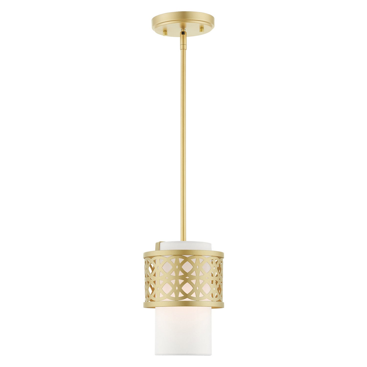 Livex Lighting - 49861-33 - One Light Mini Pendant - Calinda - Soft Gold