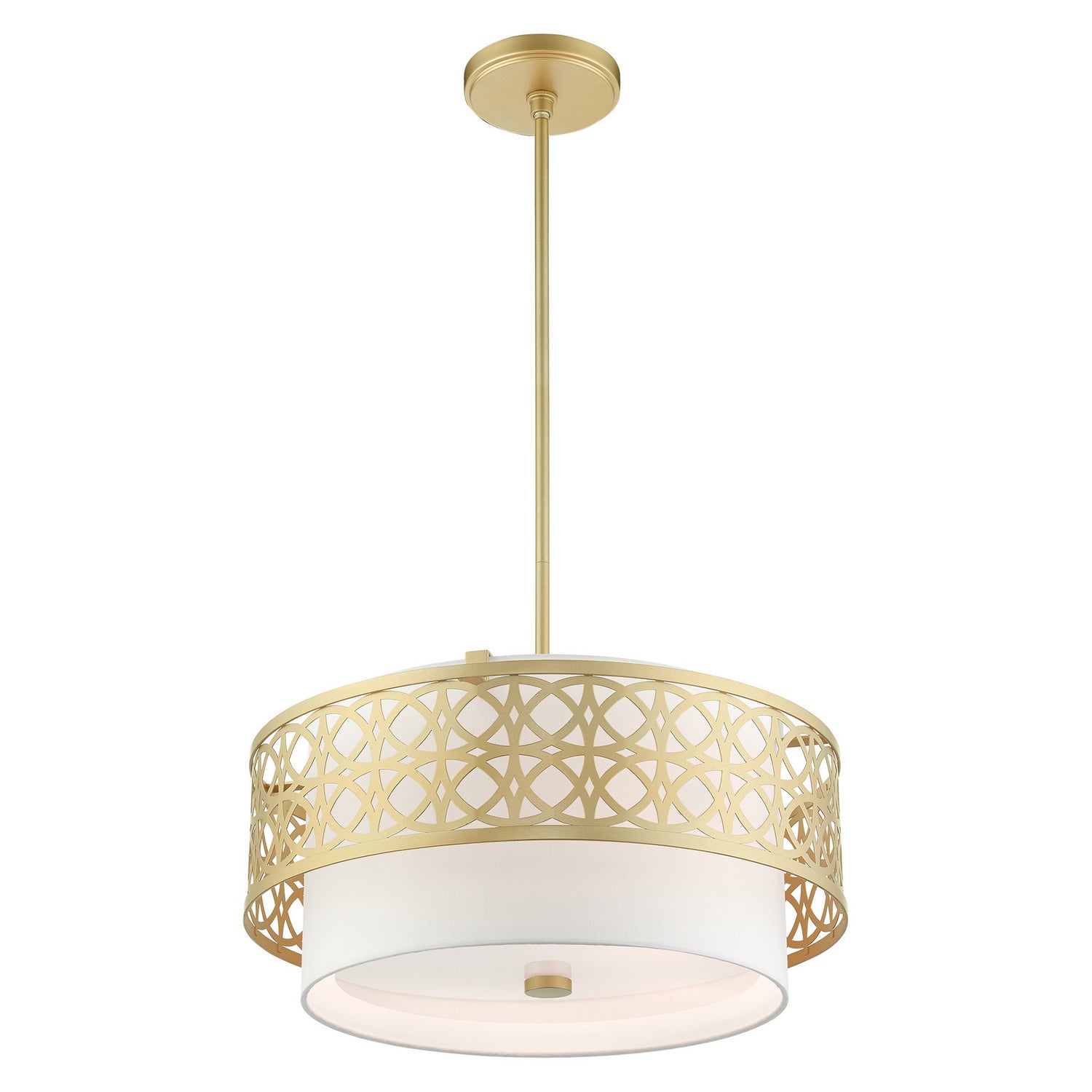 Livex Lighting - 49865-33 - Four Light Chandelier - Calinda - Soft Gold