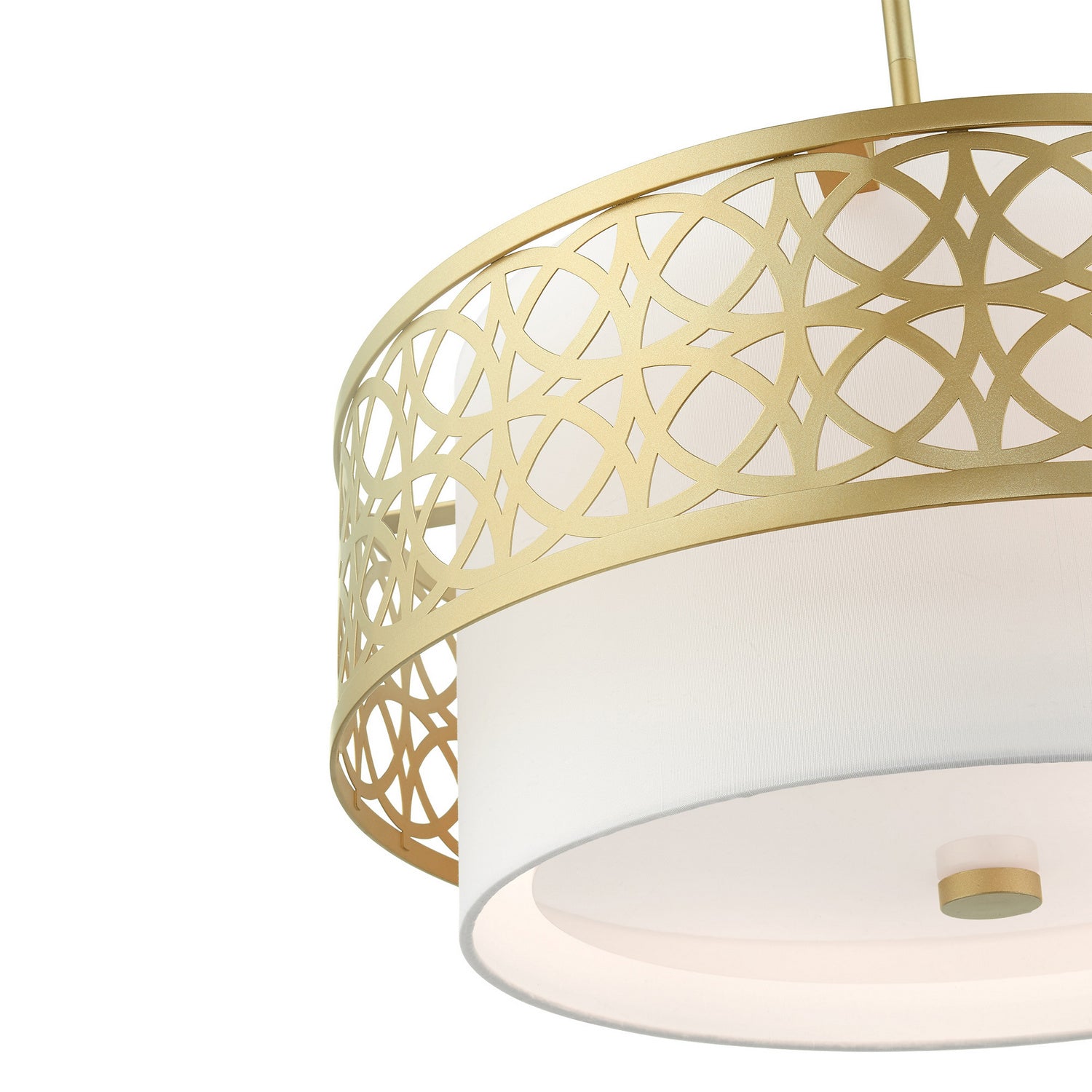 Livex Lighting - 49865-33 - Four Light Chandelier - Calinda - Soft Gold