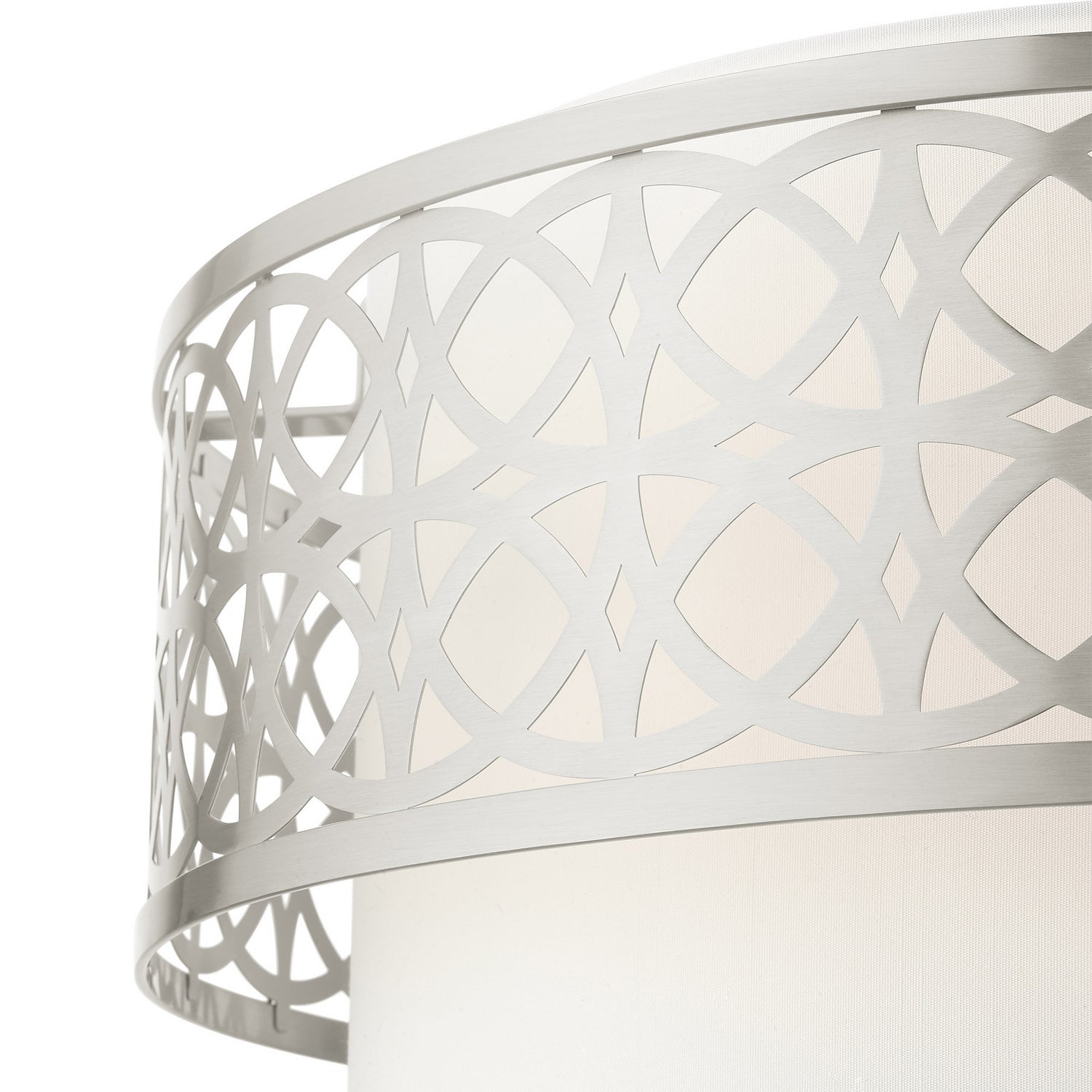 Livex Lighting - 49865-91 - Four Light Chandelier - Calinda - Brushed Nickel