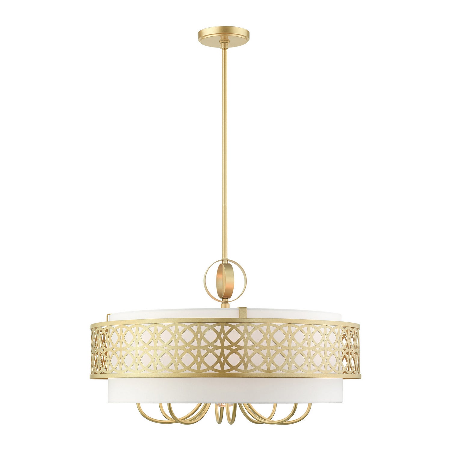 Livex Lighting - 49867-33 - Nine Light Chandelier - Calinda - Soft Gold