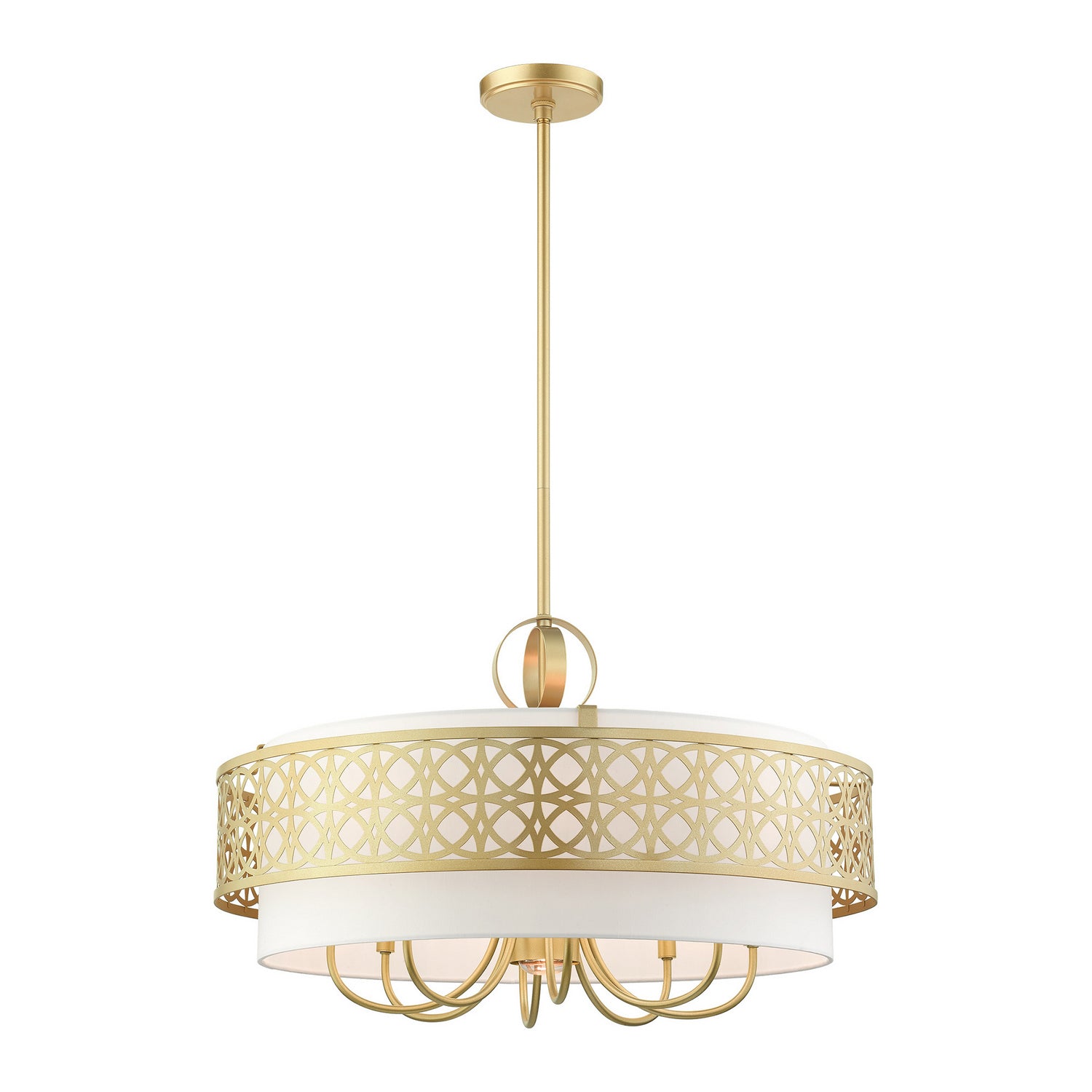 Livex Lighting - 49867-33 - Nine Light Chandelier - Calinda - Soft Gold