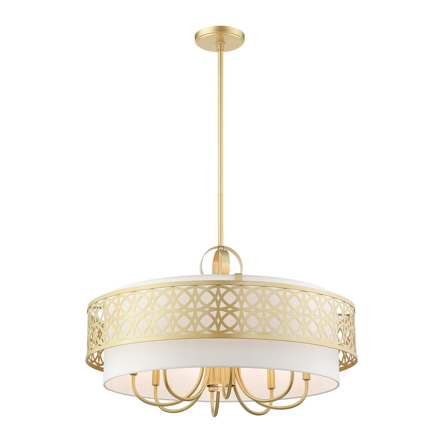 Livex Lighting - 49867-33 - Nine Light Chandelier - Calinda - Soft Gold