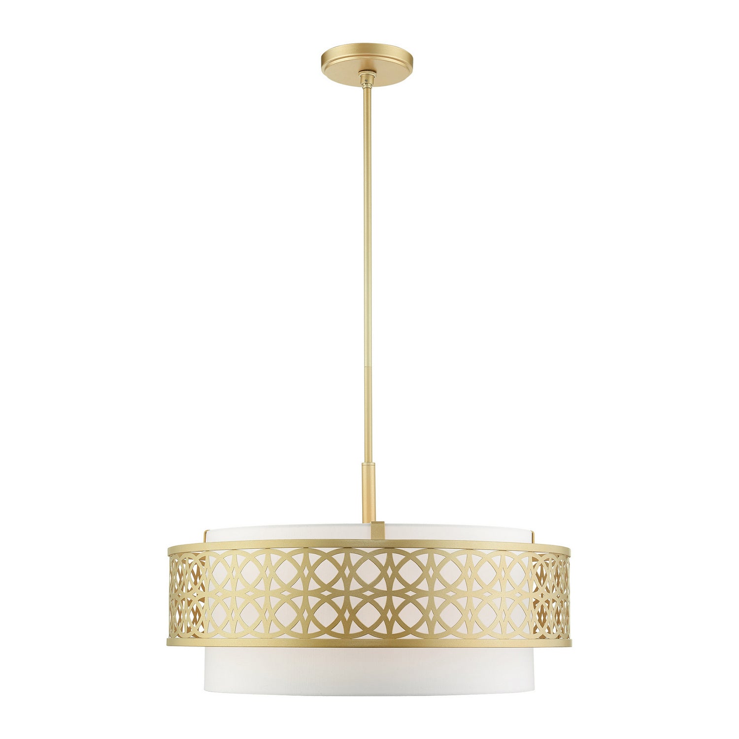 Livex Lighting - 49870-33 - Five Light Chandelier - Calinda - Soft Gold