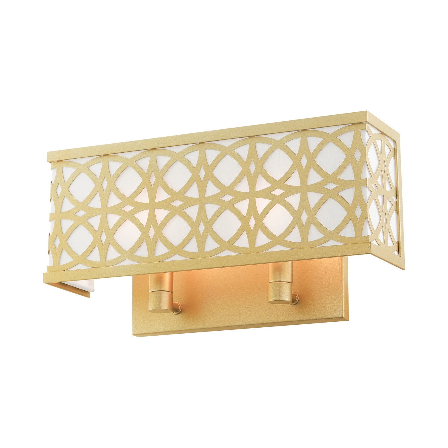 Livex Lighting - 49877-33 - Two Light Wall Sconce - Calinda - Soft Gold