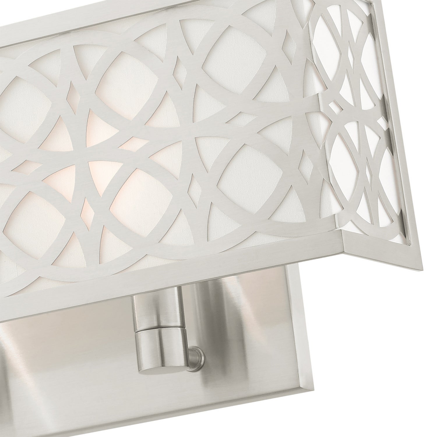 Livex Lighting - 49877-91 - Two Light Wall Sconce - Calinda - Brushed Nickel