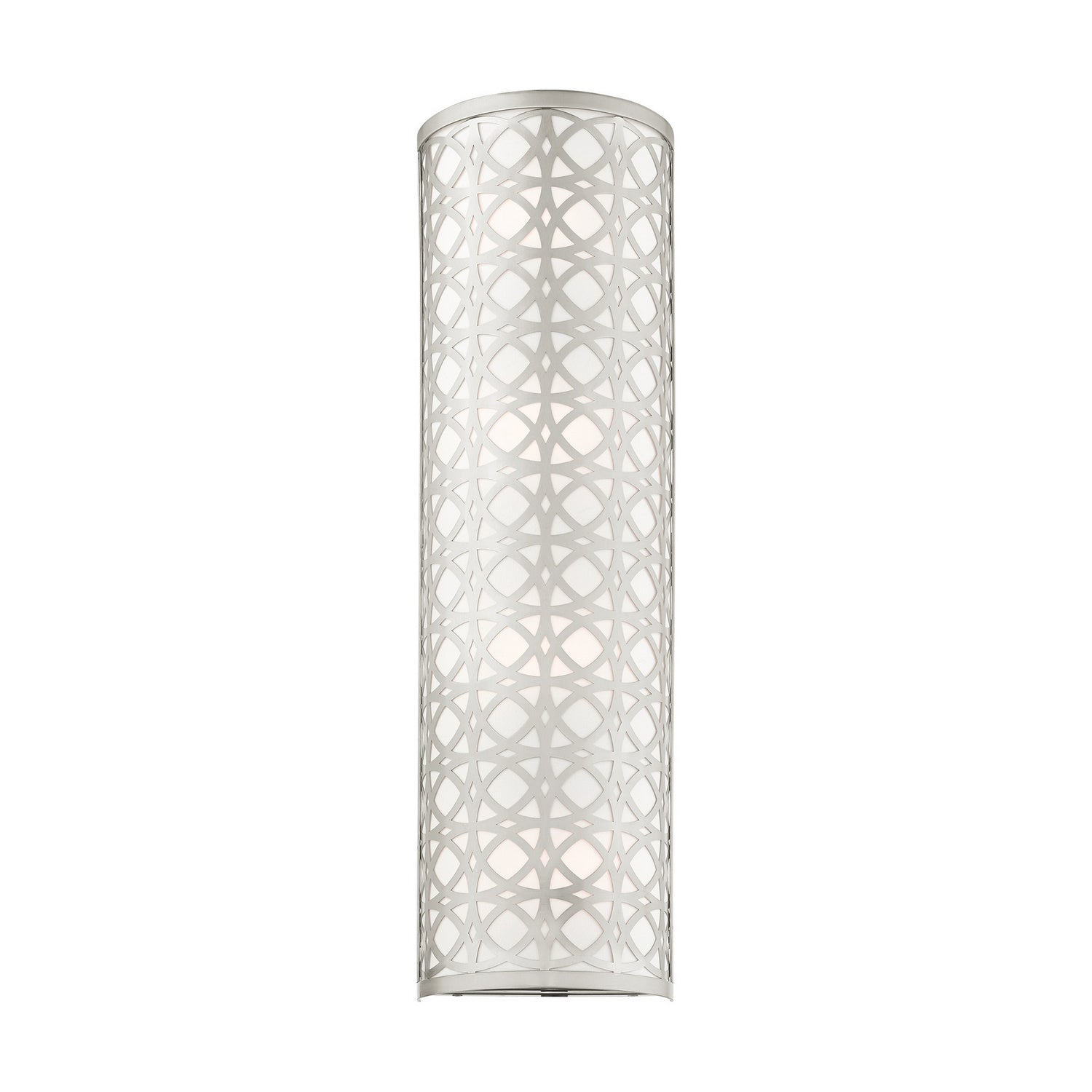 Livex Lighting - 49880-91 - Four Light Wall Sconce - Calinda - Brushed Nickel