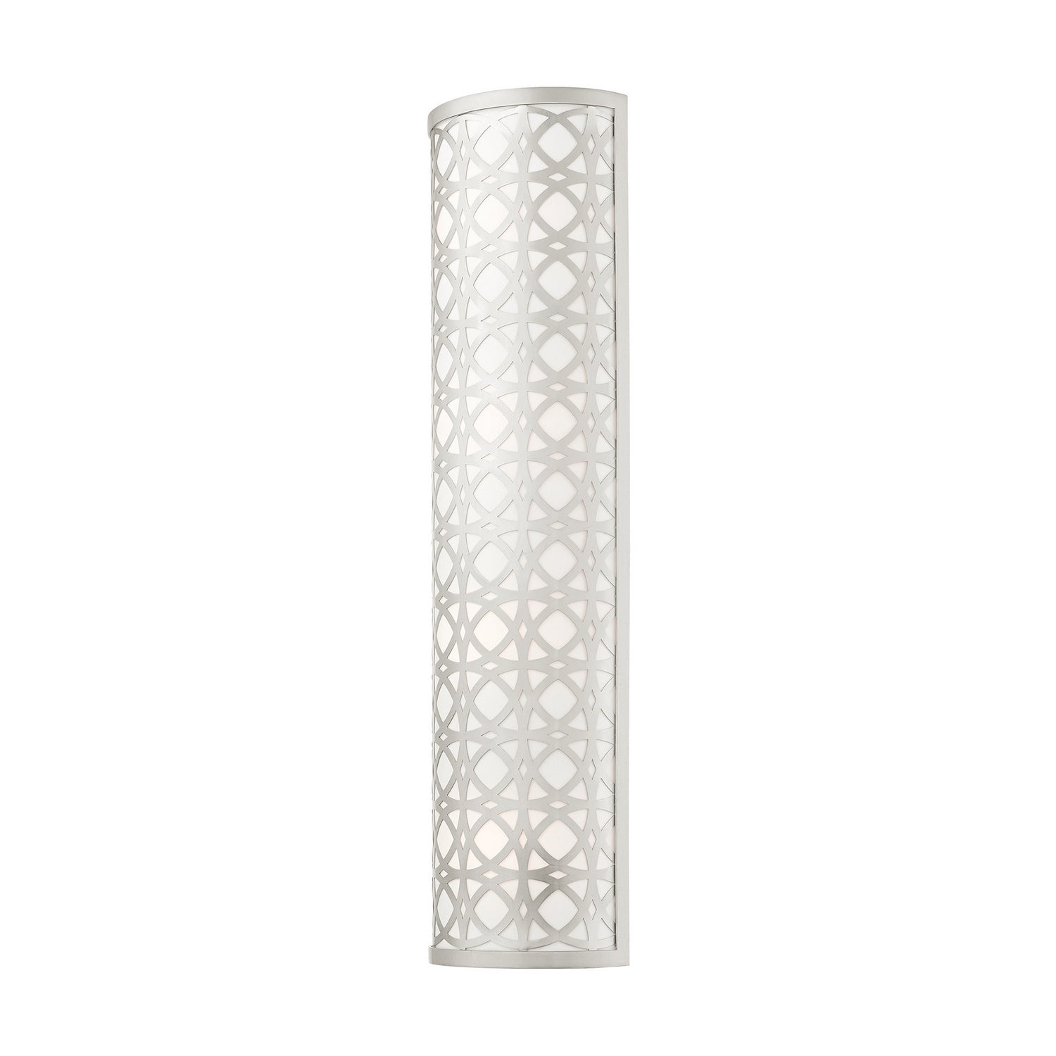 Livex Lighting - 49880-91 - Four Light Wall Sconce - Calinda - Brushed Nickel