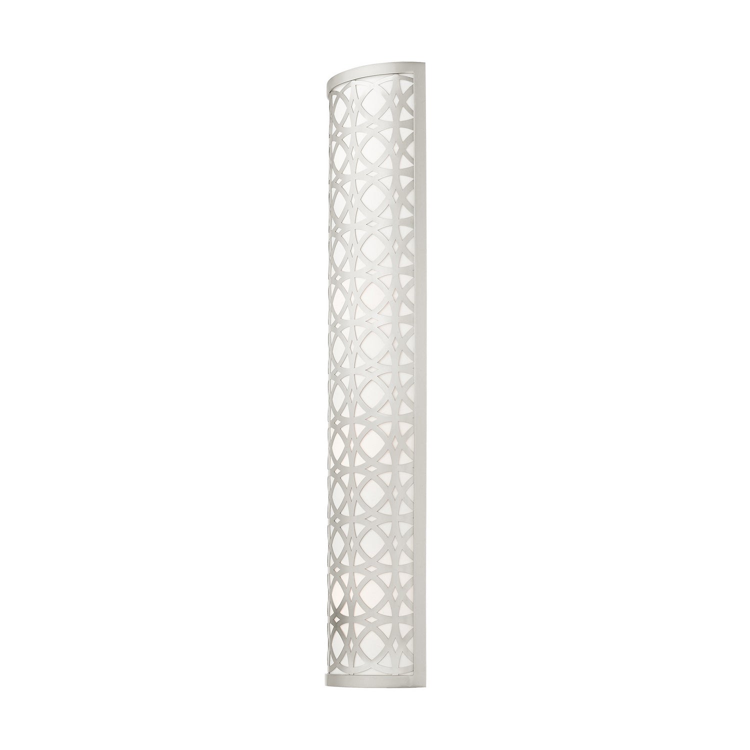 Livex Lighting - 49880-91 - Four Light Wall Sconce - Calinda - Brushed Nickel