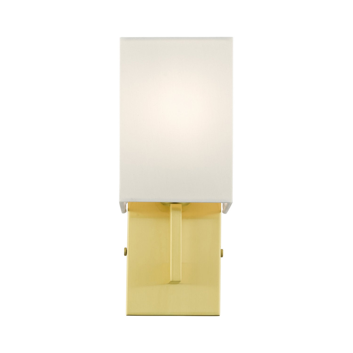 Livex Lighting - 51101-12 - One Light Wall Sconce - ADA Wall Sconces - Satin Brass