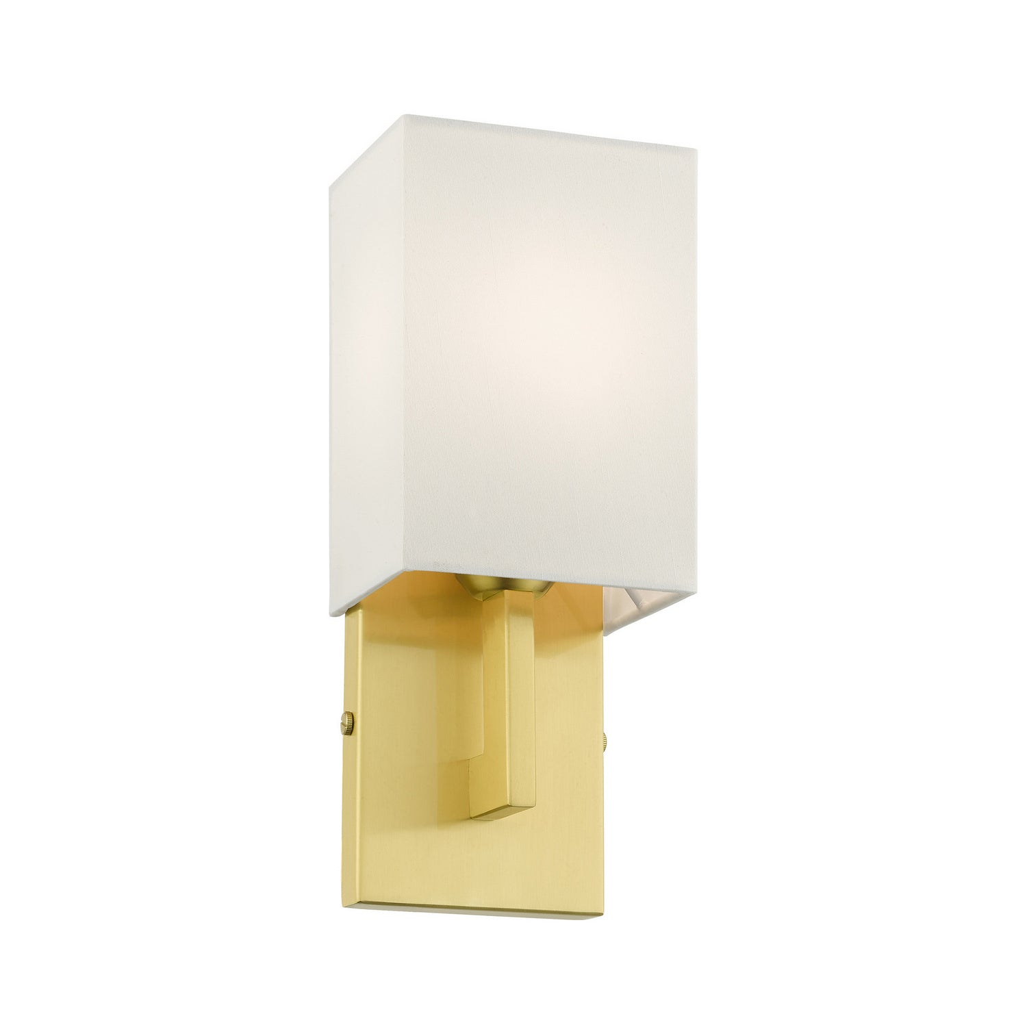 Livex Lighting - 51101-12 - One Light Wall Sconce - ADA Wall Sconces - Satin Brass