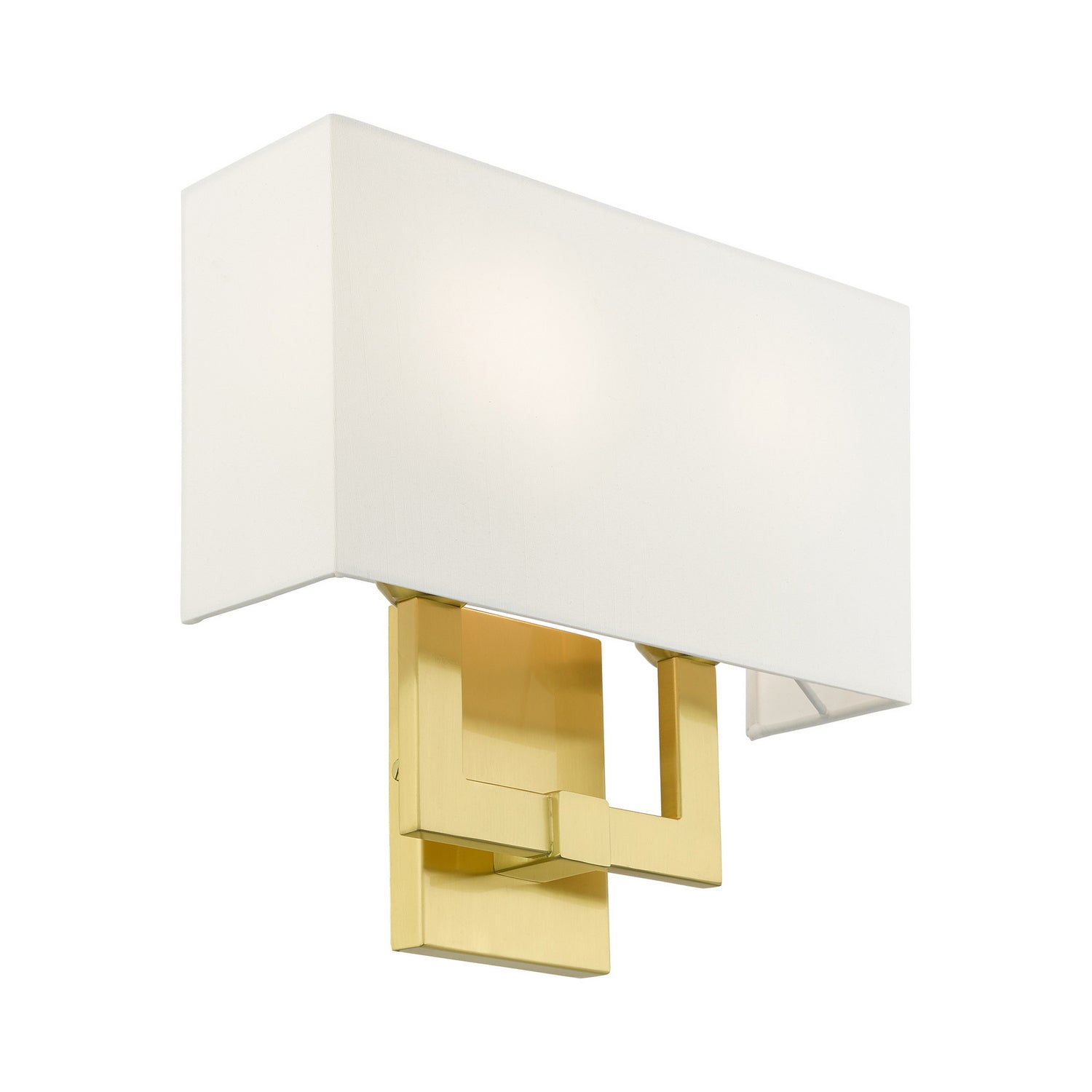 Livex Lighting - 51103-12 - Two Light Wall Sconce - ADA Wall Sconces - Satin Brass