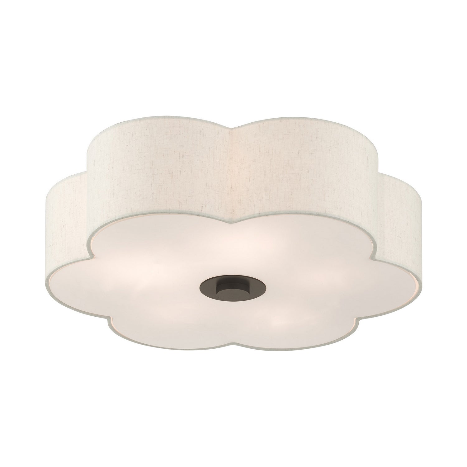 Livex Lighting - 58068-92 - Five Light Semi Flush Mount - Solstice - English Bronze