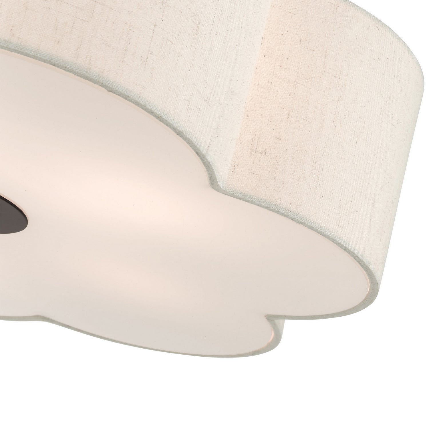 Livex Lighting - 58068-92 - Five Light Semi Flush Mount - Solstice - English Bronze