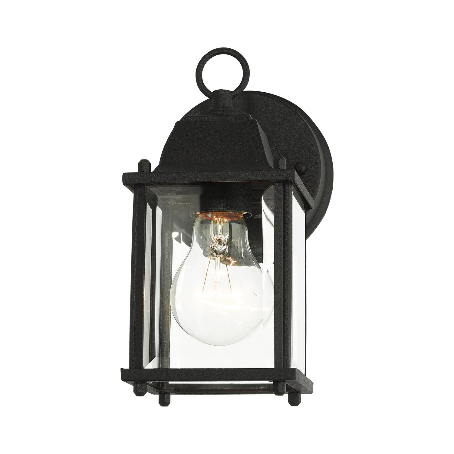 Livex Lighting - 7506-14 - One Light Outdoor Wall Lantern - Hamilton - Textured Black
