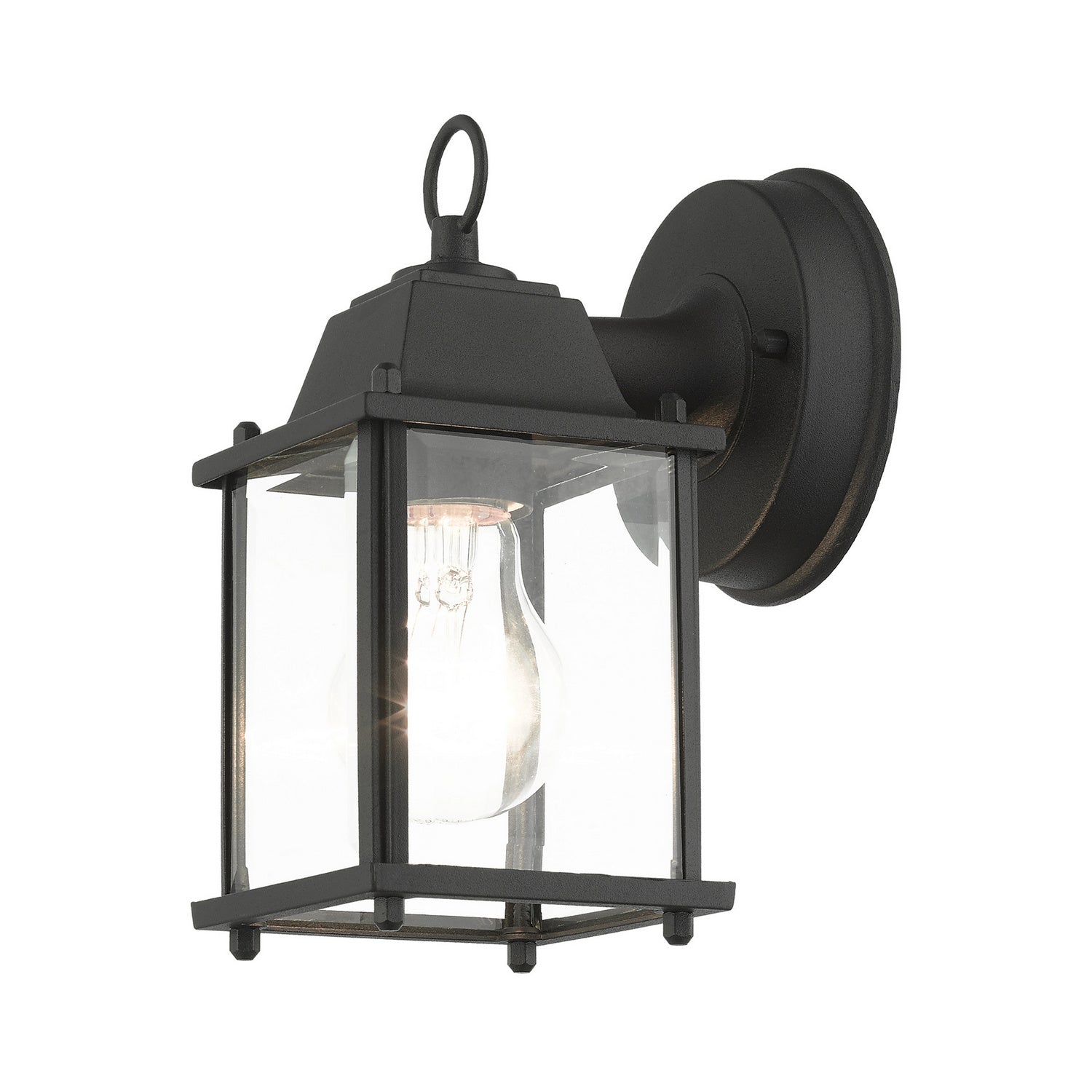 Livex Lighting - 7506-14 - One Light Outdoor Wall Lantern - Hamilton - Textured Black