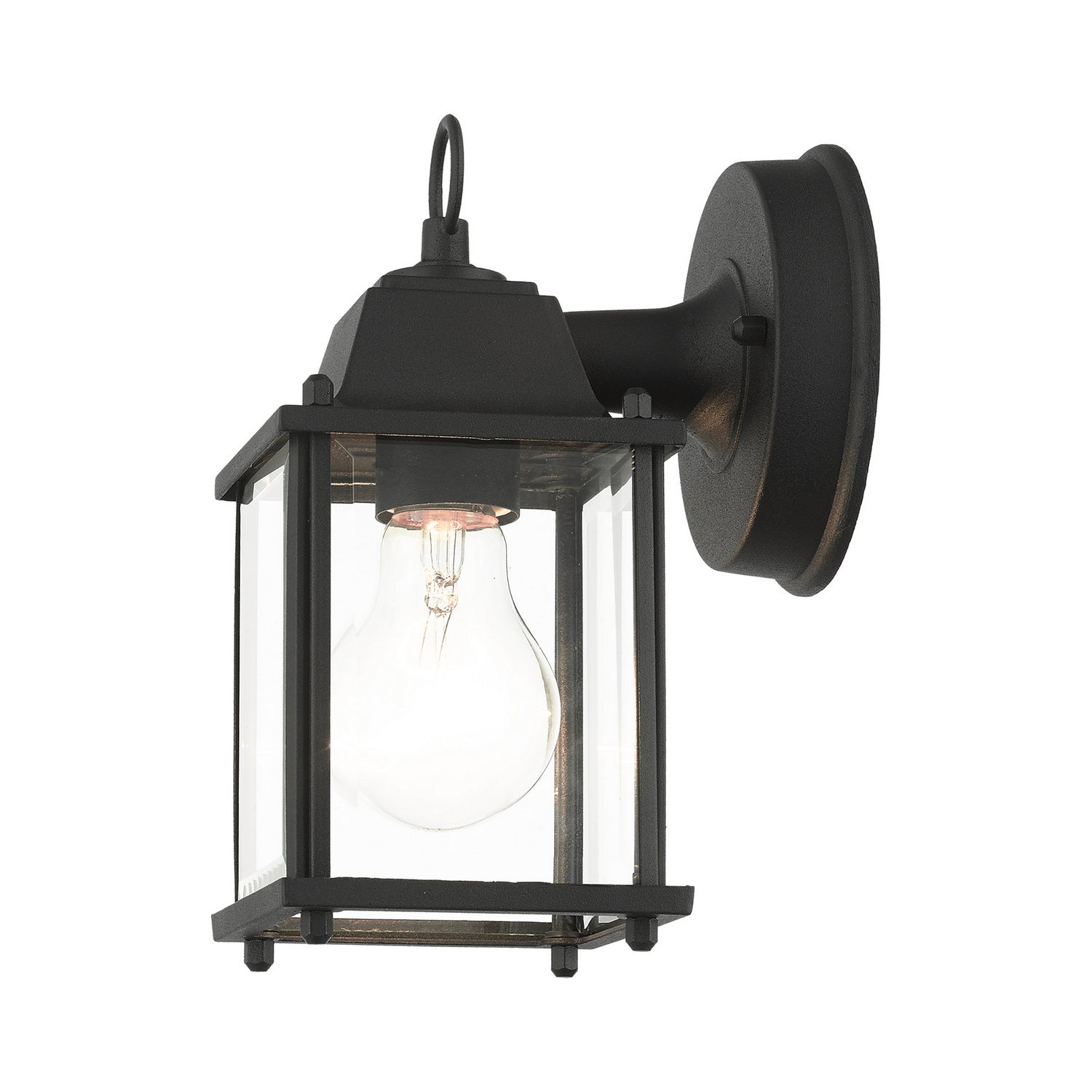 Livex Lighting - 7506-14 - One Light Outdoor Wall Lantern - Hamilton - Textured Black