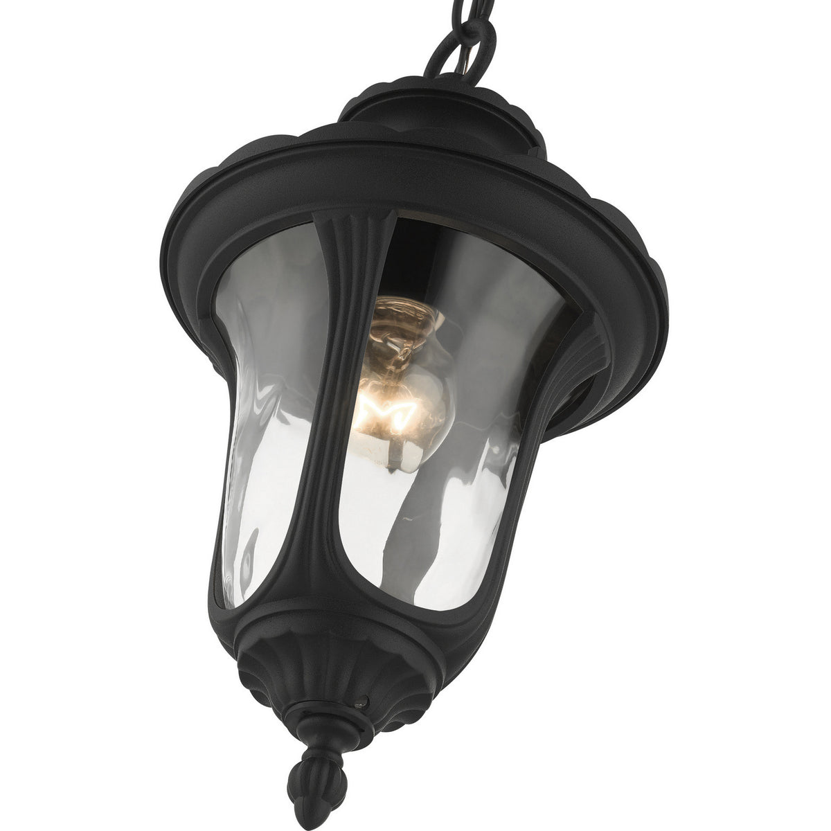 Livex Lighting - 7849-14 - One Light Outdoor Pendant - Oxford - Textured Black