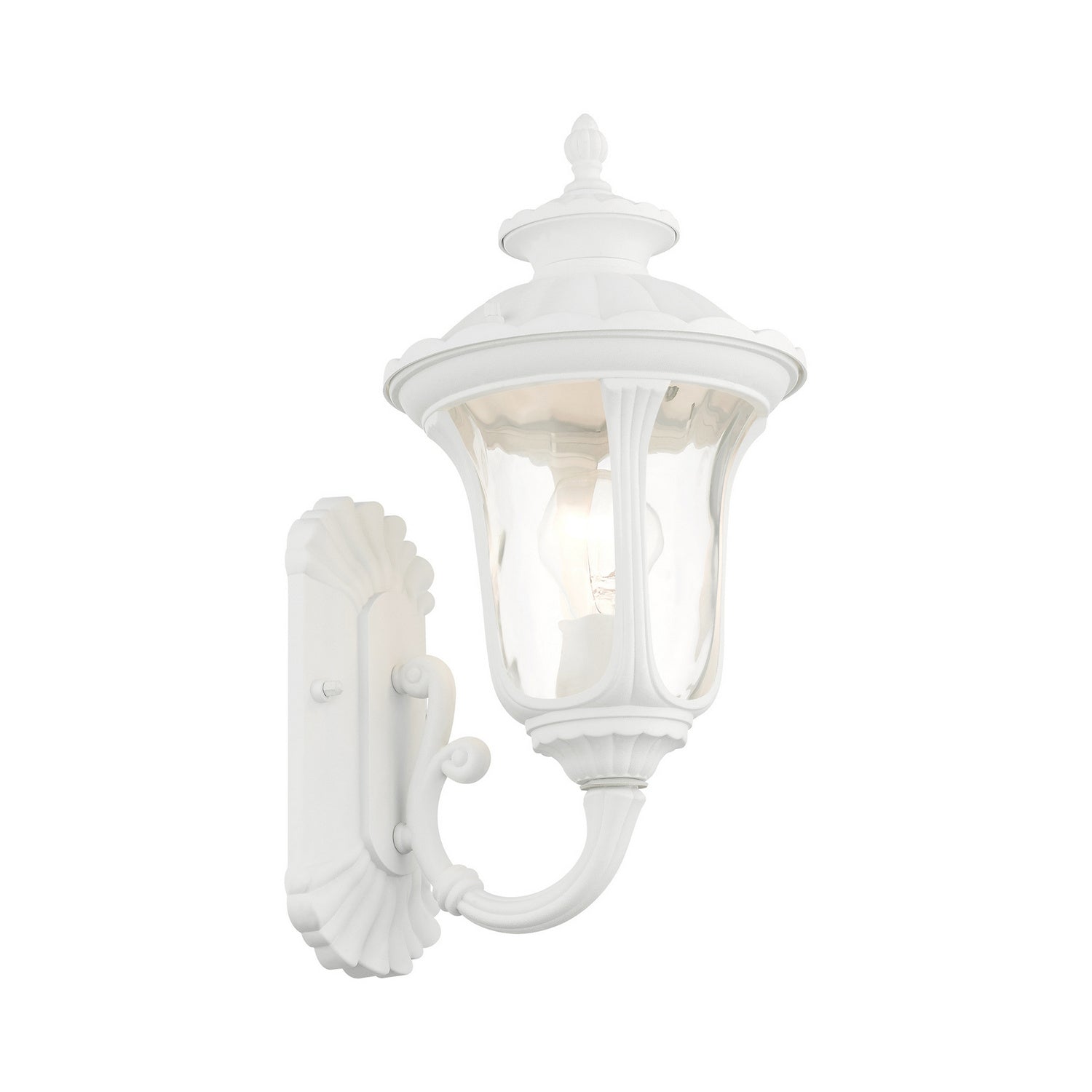 Livex Lighting - 7850-13 - One Light Outdoor Wall Lantern - Oxford - Textured White