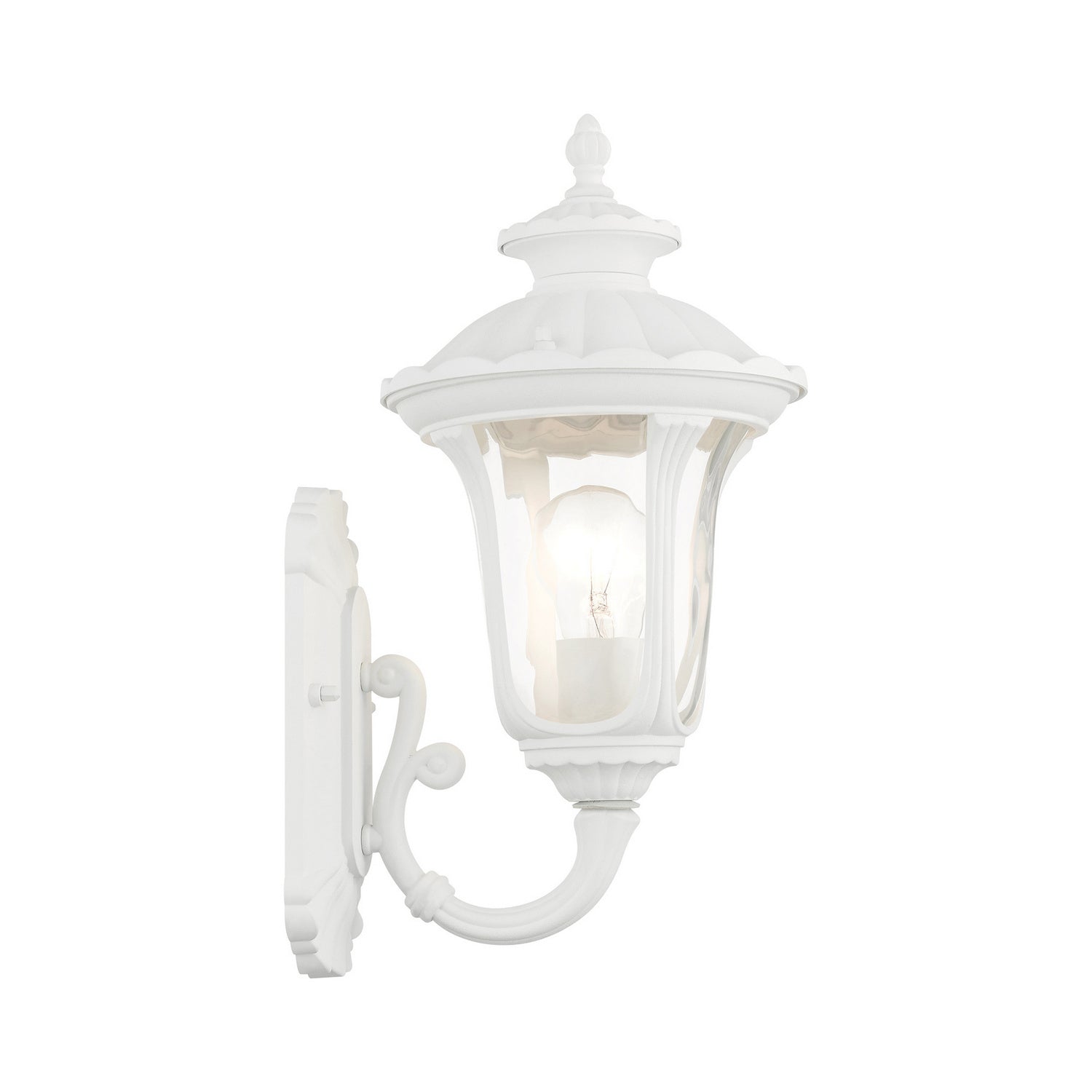 Livex Lighting - 7850-13 - One Light Outdoor Wall Lantern - Oxford - Textured White