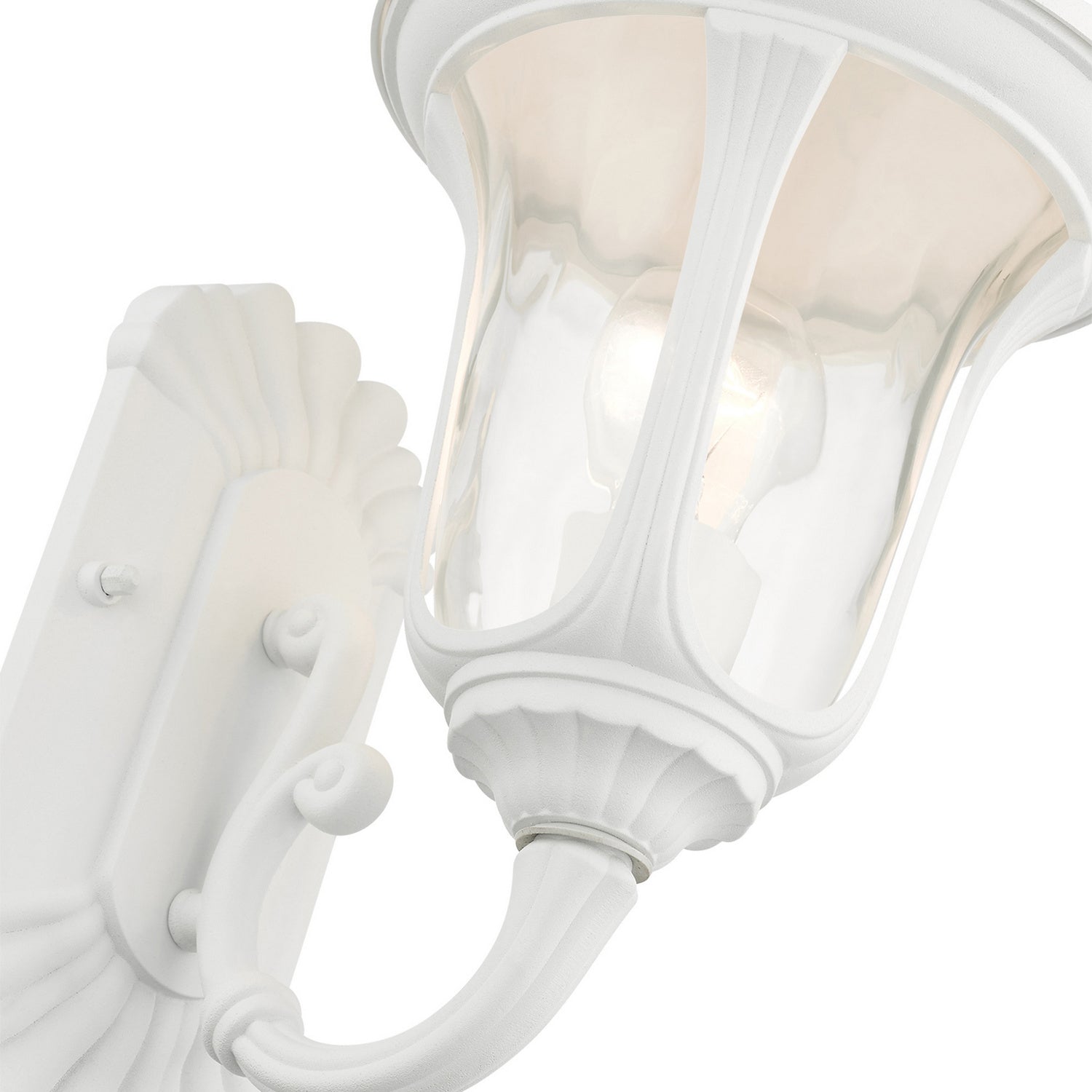 Livex Lighting - 7850-13 - One Light Outdoor Wall Lantern - Oxford - Textured White