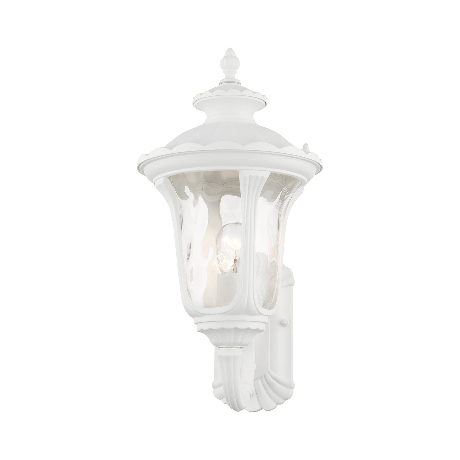 Livex Lighting - 7852-13 - One Light Outdoor Wall Lantern - Oxford - Textured White