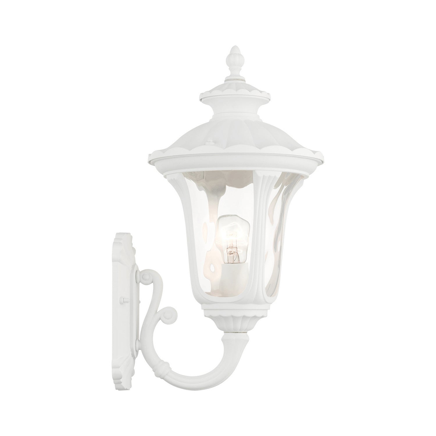 Livex Lighting - 7852-13 - One Light Outdoor Wall Lantern - Oxford - Textured White