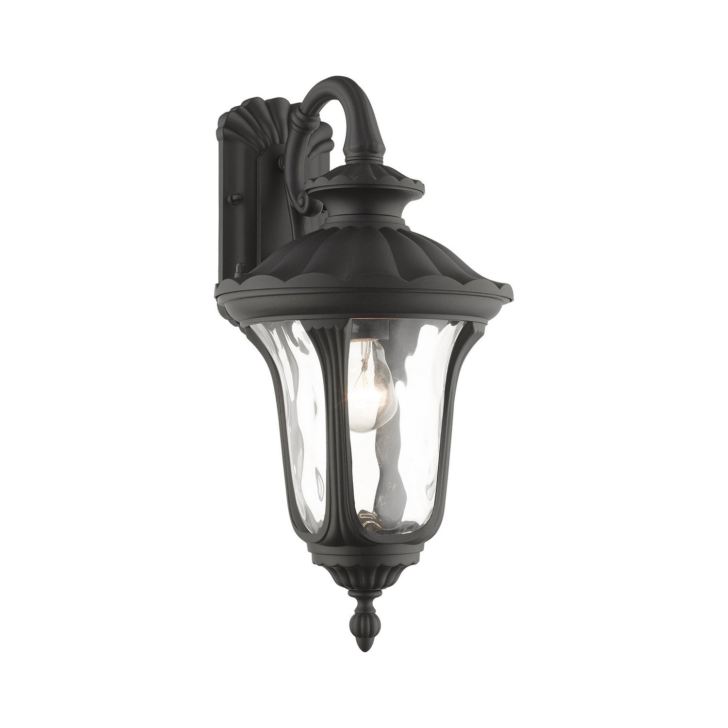 Livex Lighting - 7853-14 - One Light Outdoor Wall Lantern - Oxford - Textured Black
