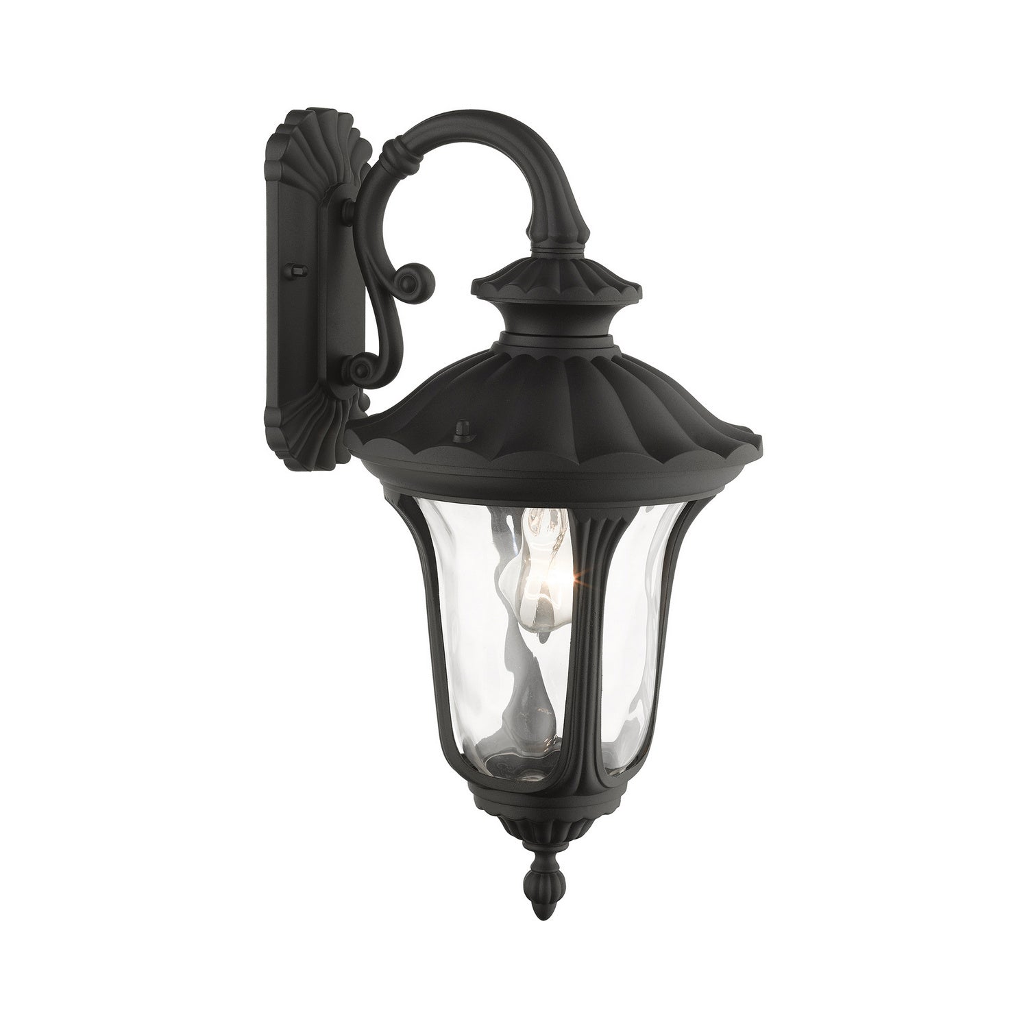 Livex Lighting - 7853-14 - One Light Outdoor Wall Lantern - Oxford - Textured Black