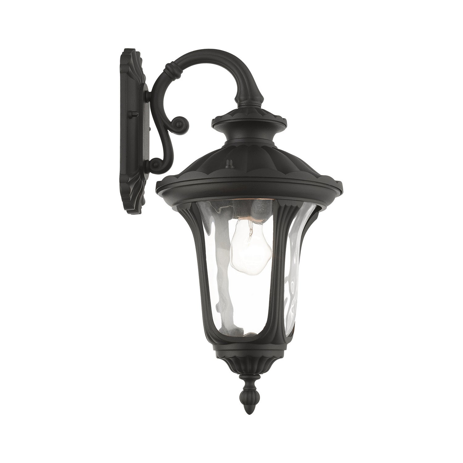 Livex Lighting - 7853-14 - One Light Outdoor Wall Lantern - Oxford - Textured Black
