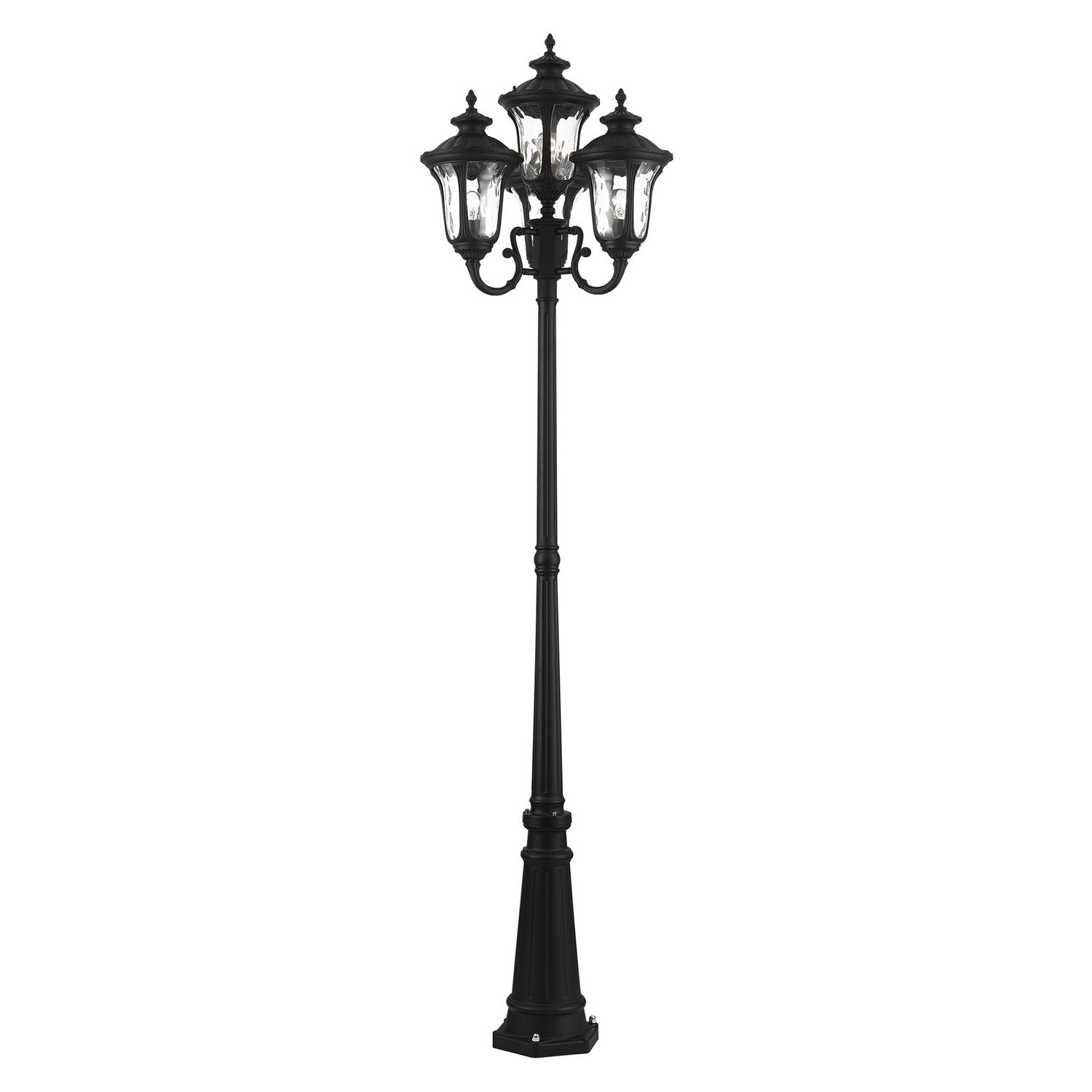 Livex Lighting - 7869-14 - Four Light Outdoor Post Mount - Oxford - Textured Black