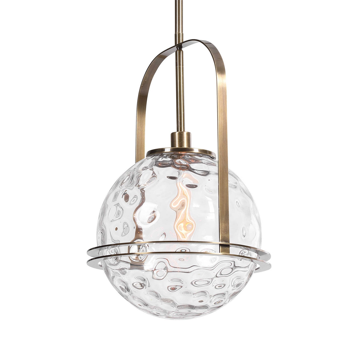 Uttermost - 21540 - One Light Pendant - Mimas - Antique Brass