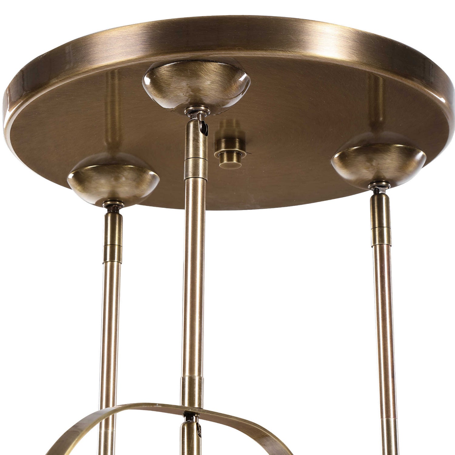 Uttermost - 21541 - Three Light Pendant - Mimas - Antique Brass