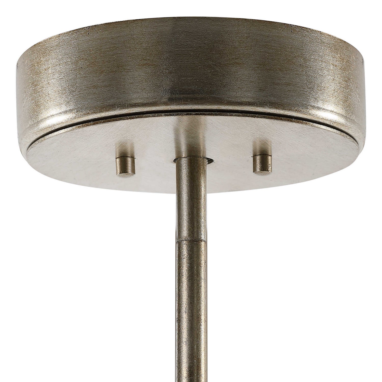 Uttermost - 21544 - Six Light Pendant - Goccia - Antiqued Bright Silver Leaf