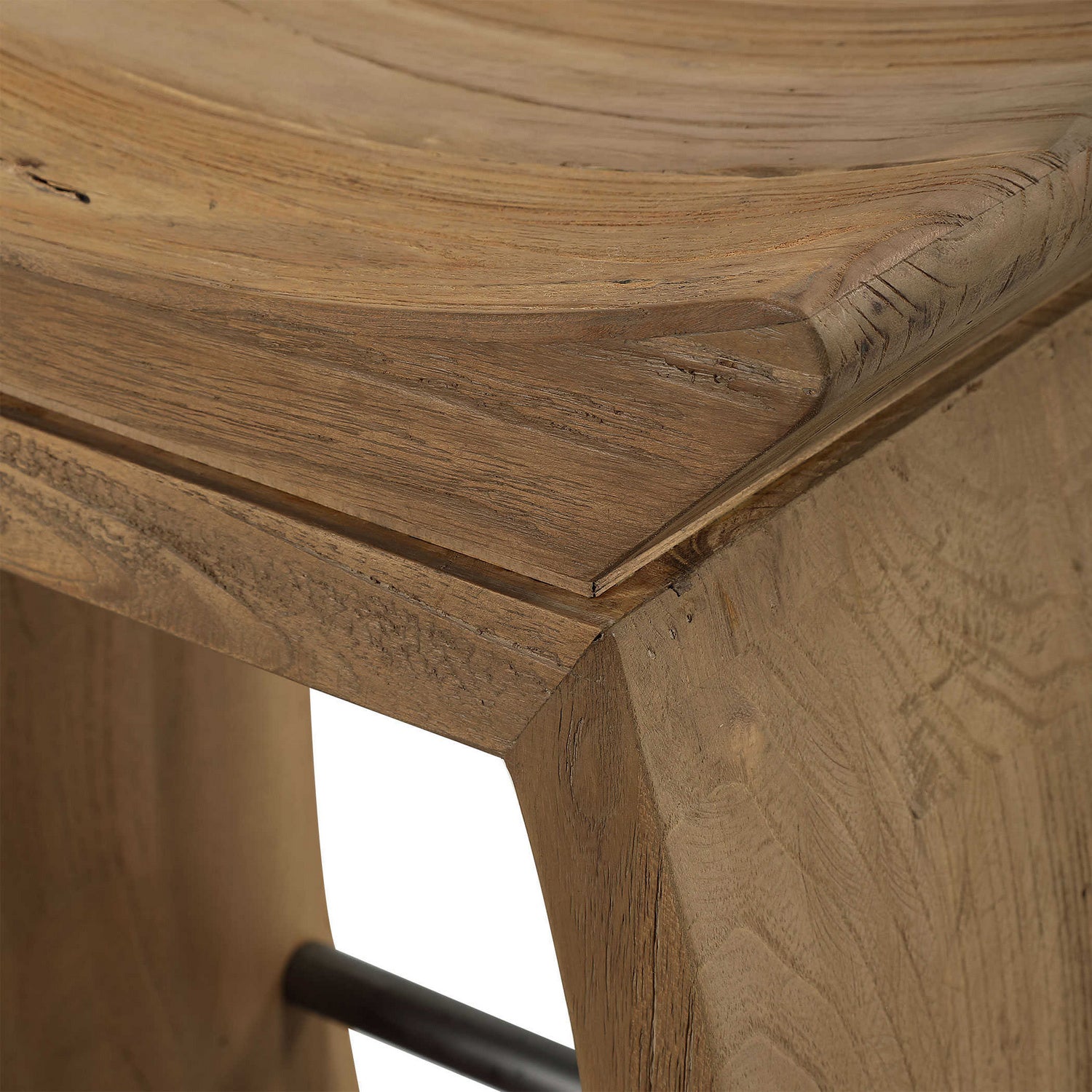 Uttermost - 24988 - Counter Stool - Connor - Dark Steel