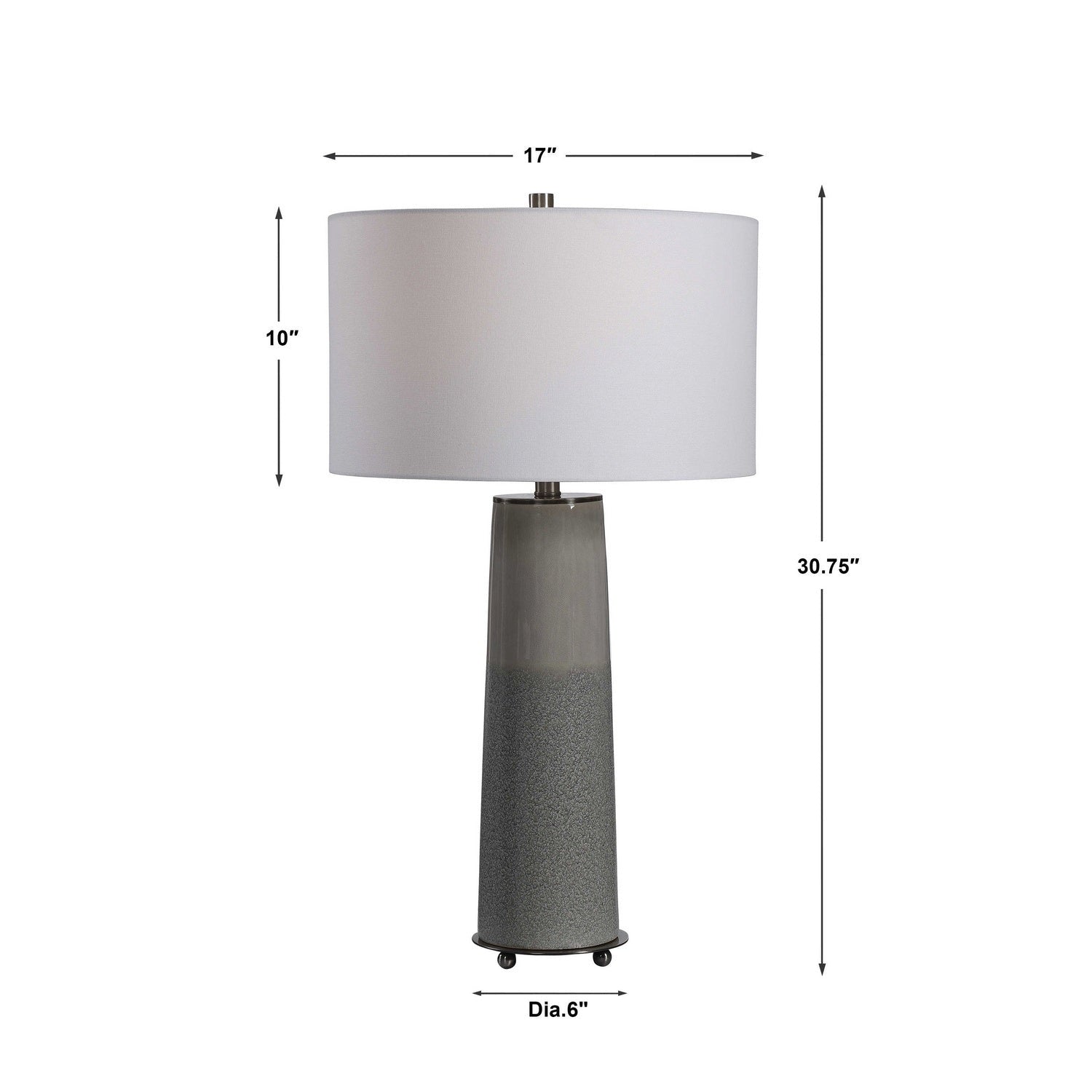 Uttermost - 28436 - One Light Table Lamp - Abdel - Gunmetal