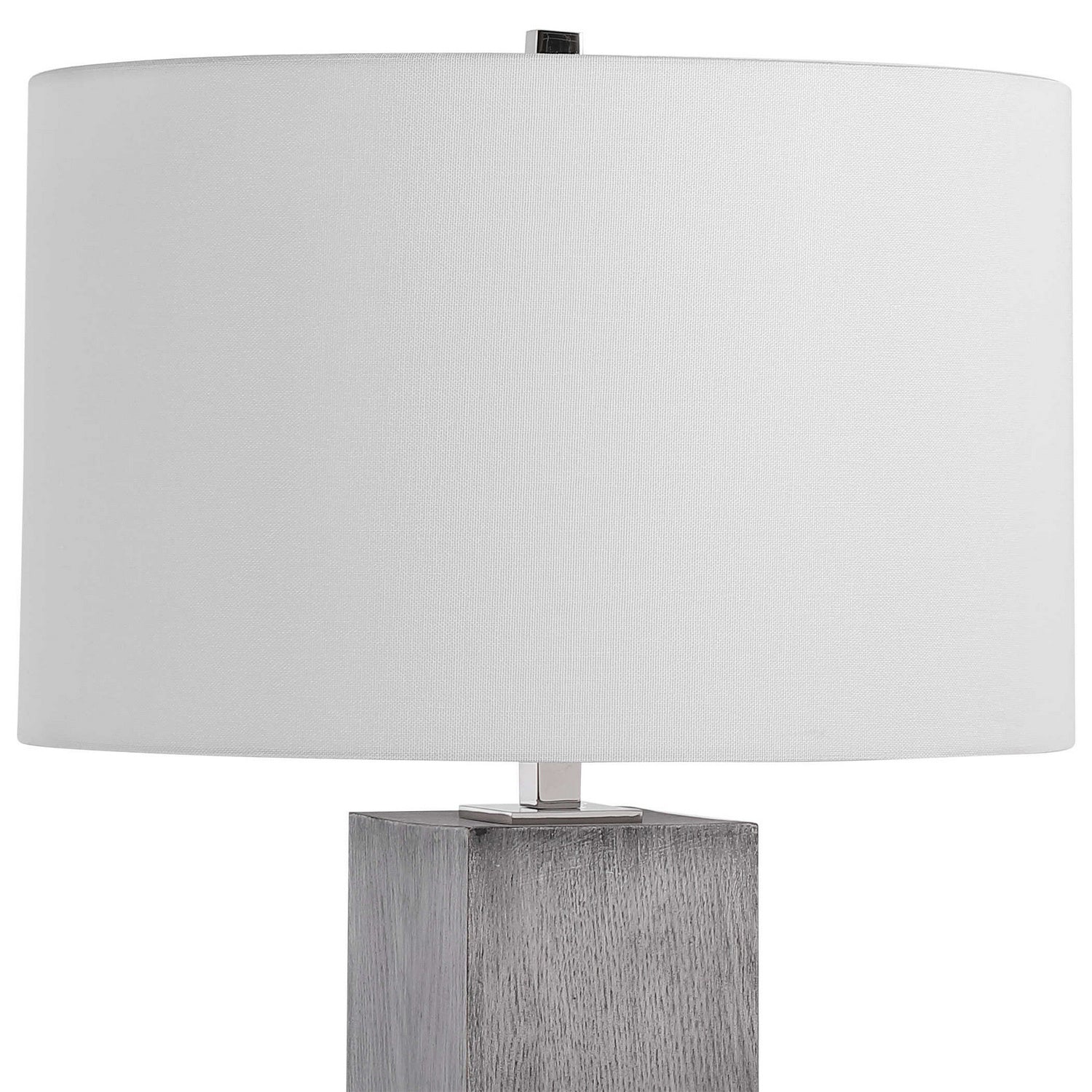 Uttermost - 28449 - One Light Table Lamp - Cordata - Polished Nickel