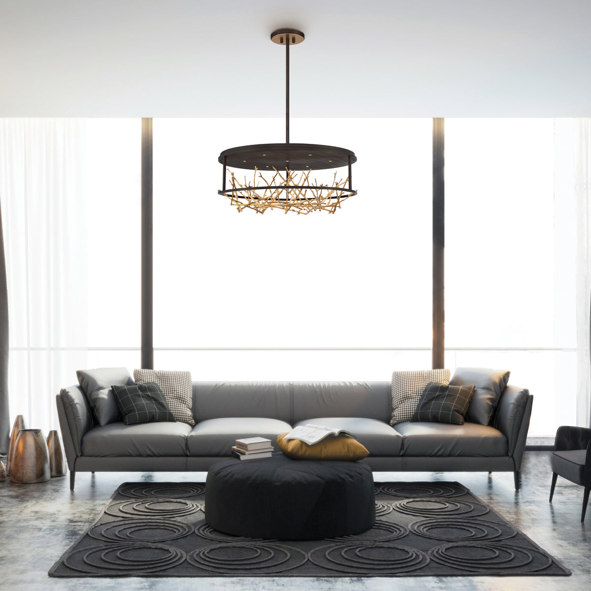 Eurofase - 38097-010 - LED Chandelier - Aerie - Gold-Black