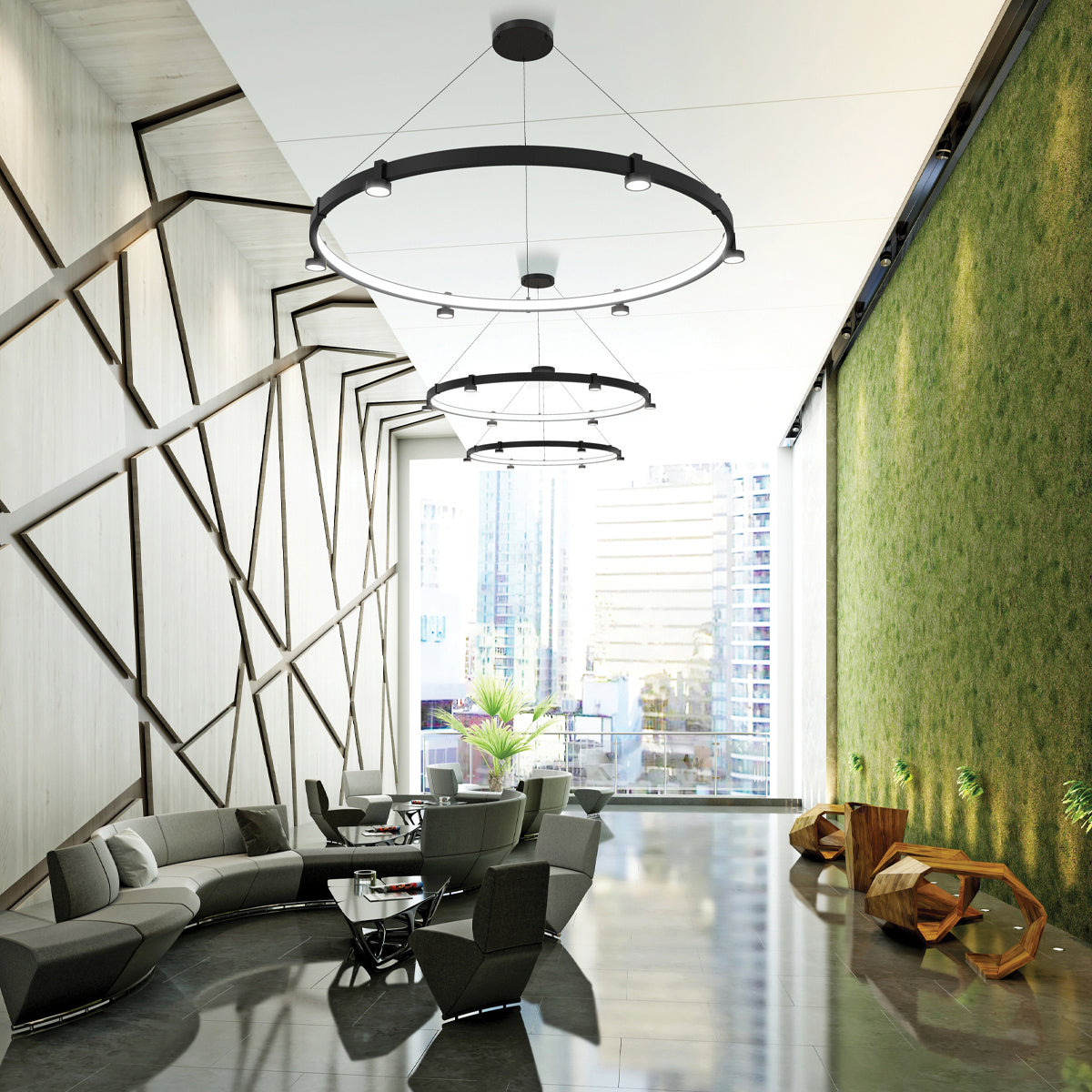 Eurofase - 38136-016 - LED Pendant - Mucci - Black