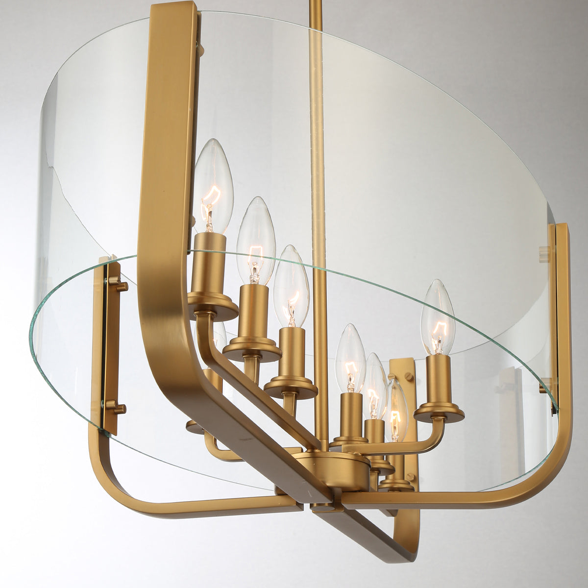 Eurofase - 38157-011 - Eight Light Chandelier - Campisi - Gold