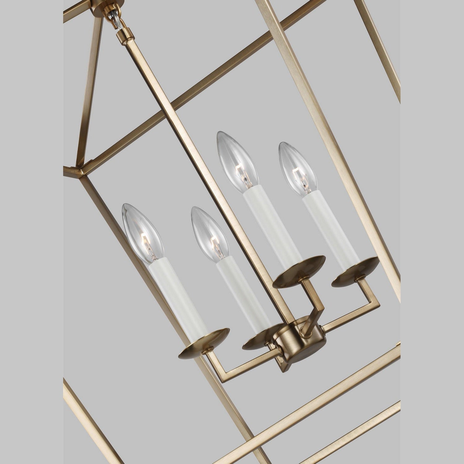 Visual Comfort Studio - 5392604EN-848 - Four Light Lantern - Dianna - Satin Brass