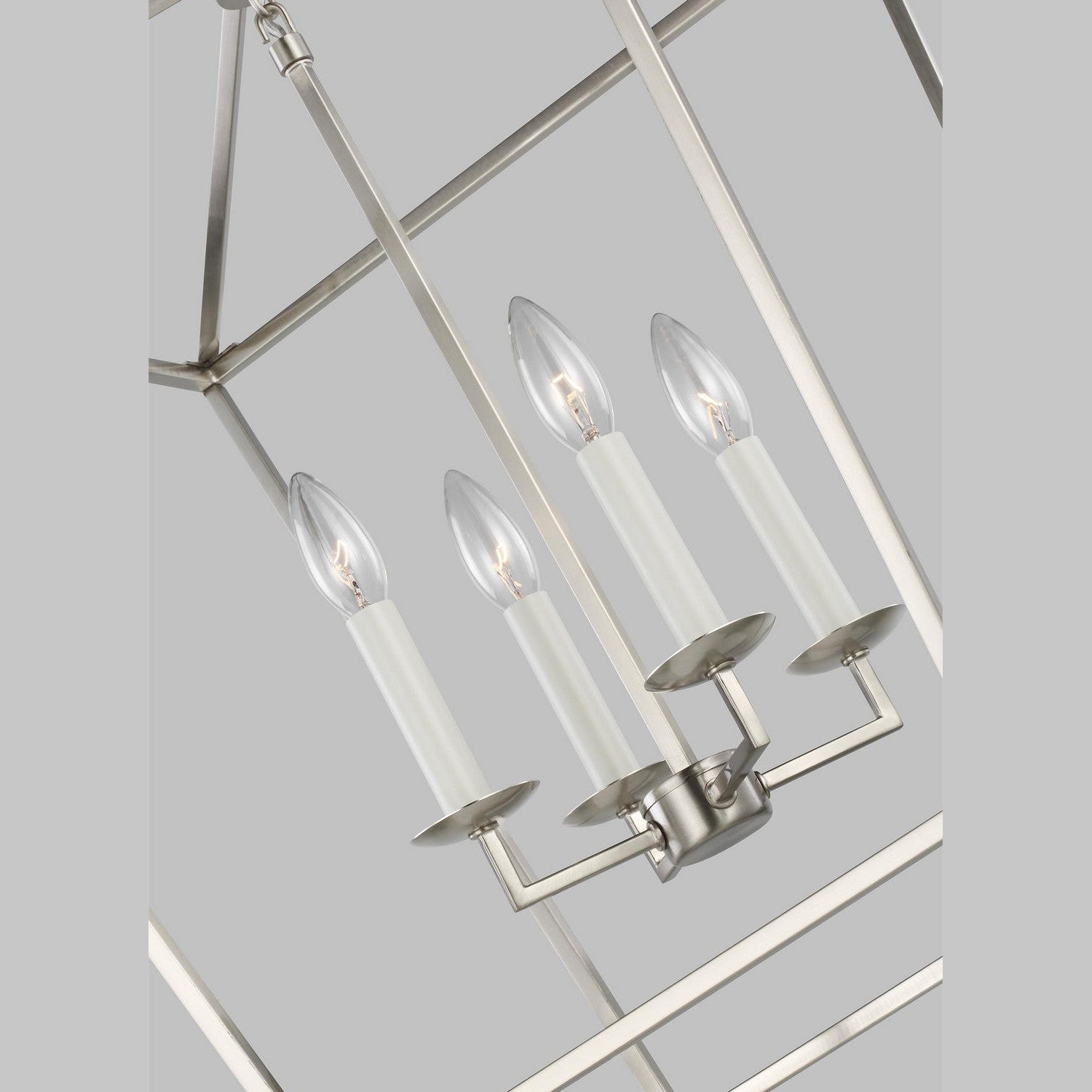 Visual Comfort Studio - 5392604EN-962 - Four Light Lantern - Dianna - Brushed Nickel