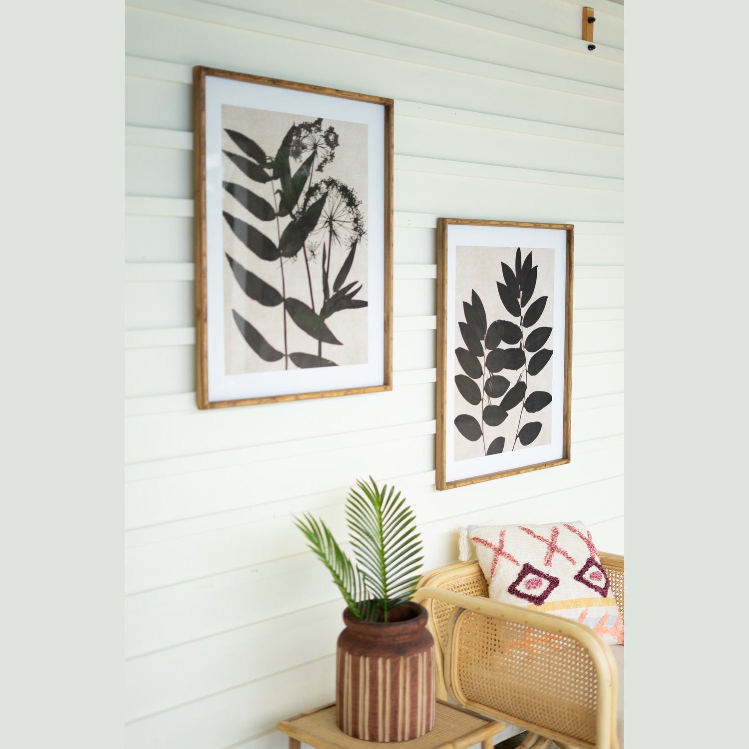 Kalalou - CHH1316 - Prints Under Glass - Black