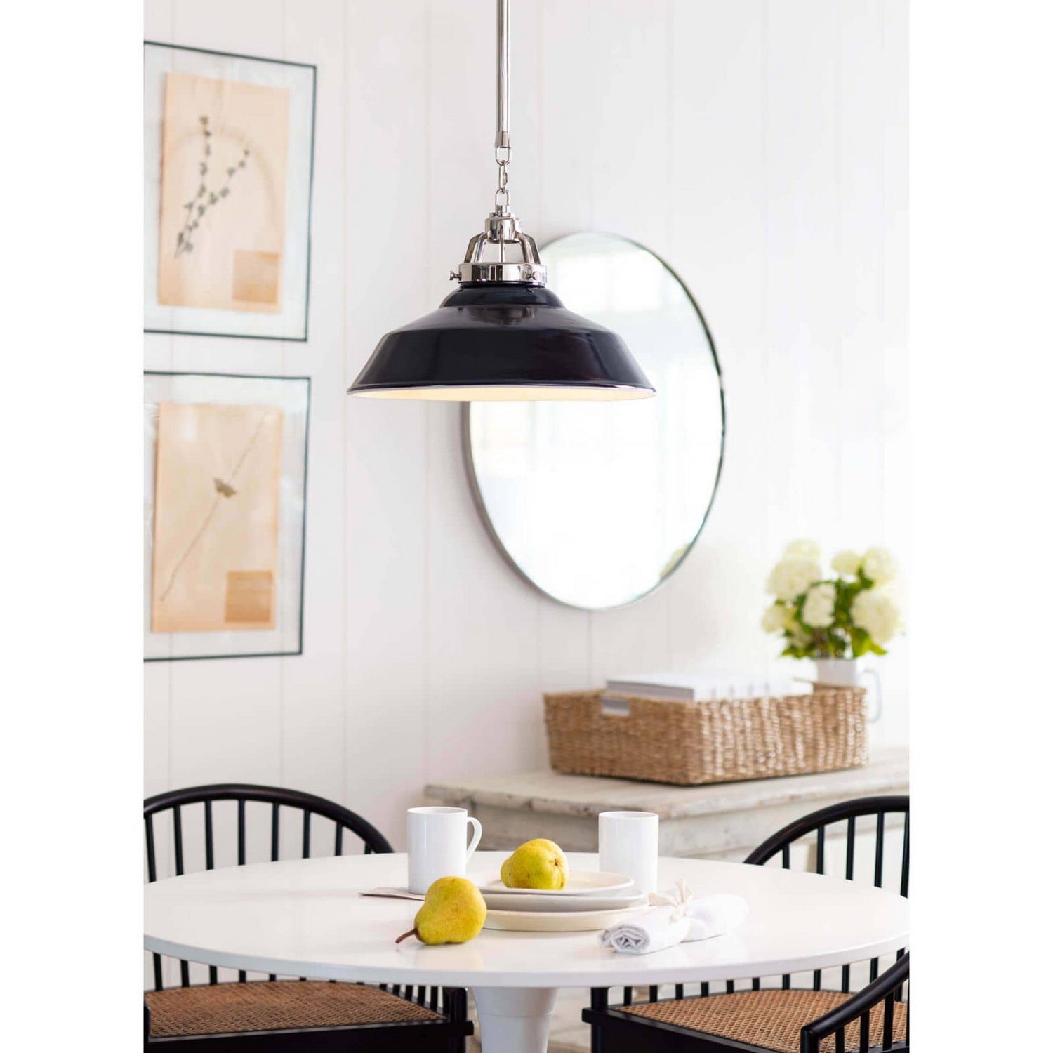 Regina Andrew - 16-1283NAV - One Light Pendant - Maine - Blue
